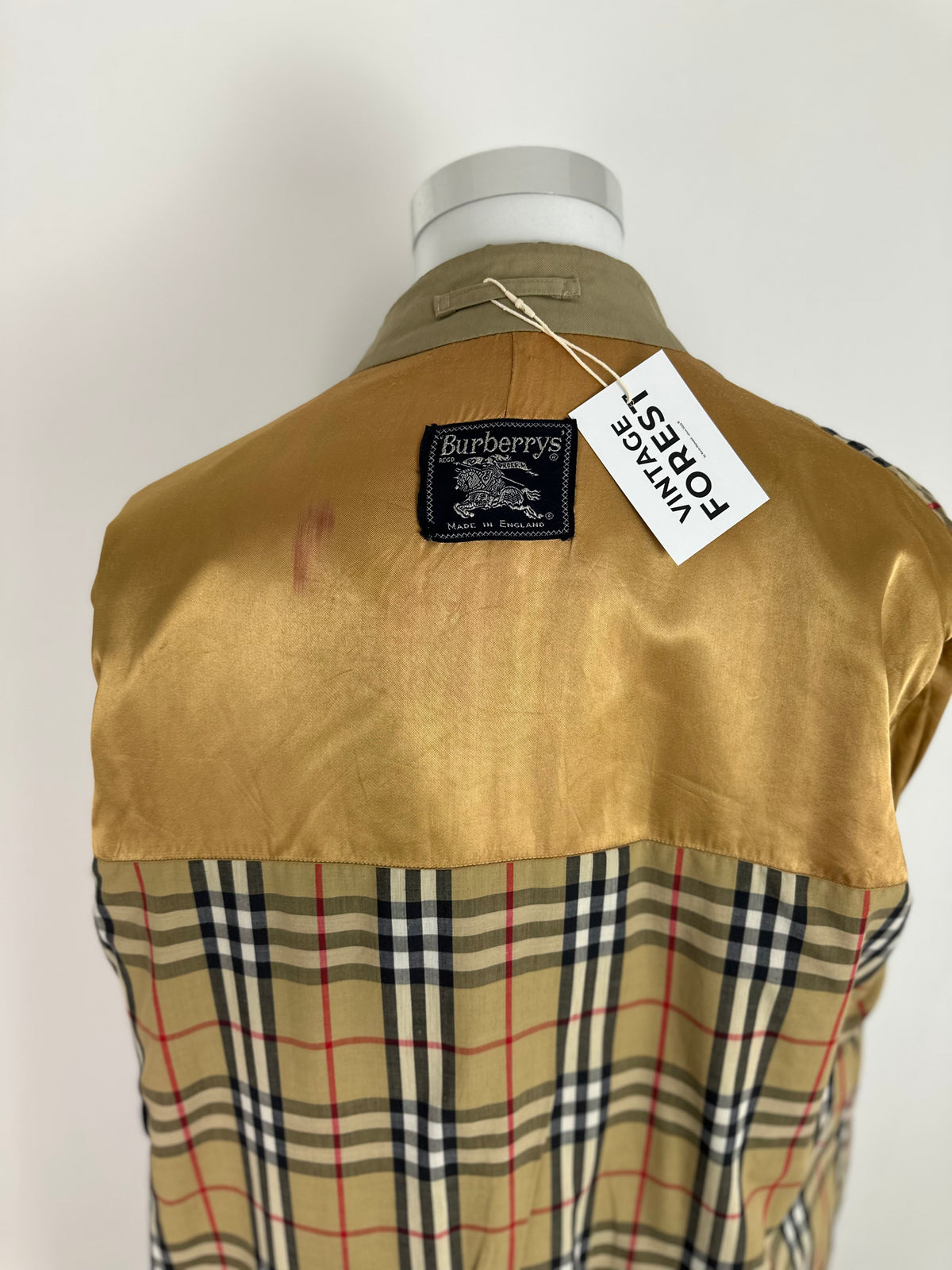 Vintage Burberry Trench Coat Beige Size 52 L