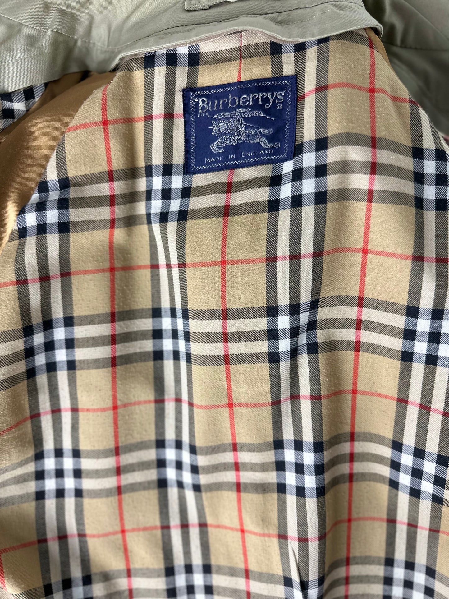 Vintage Burberry Trench Coat Beige 50 L