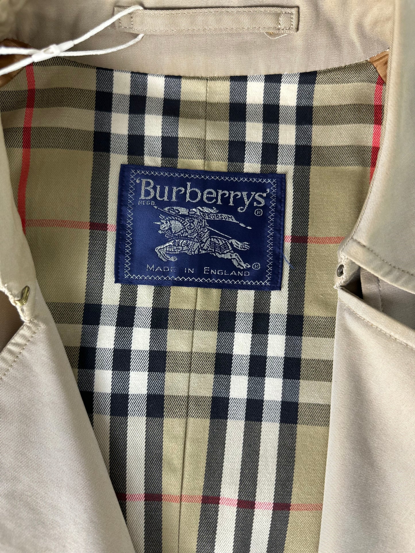 Vintage Burberry Trench Coat Size 12 M