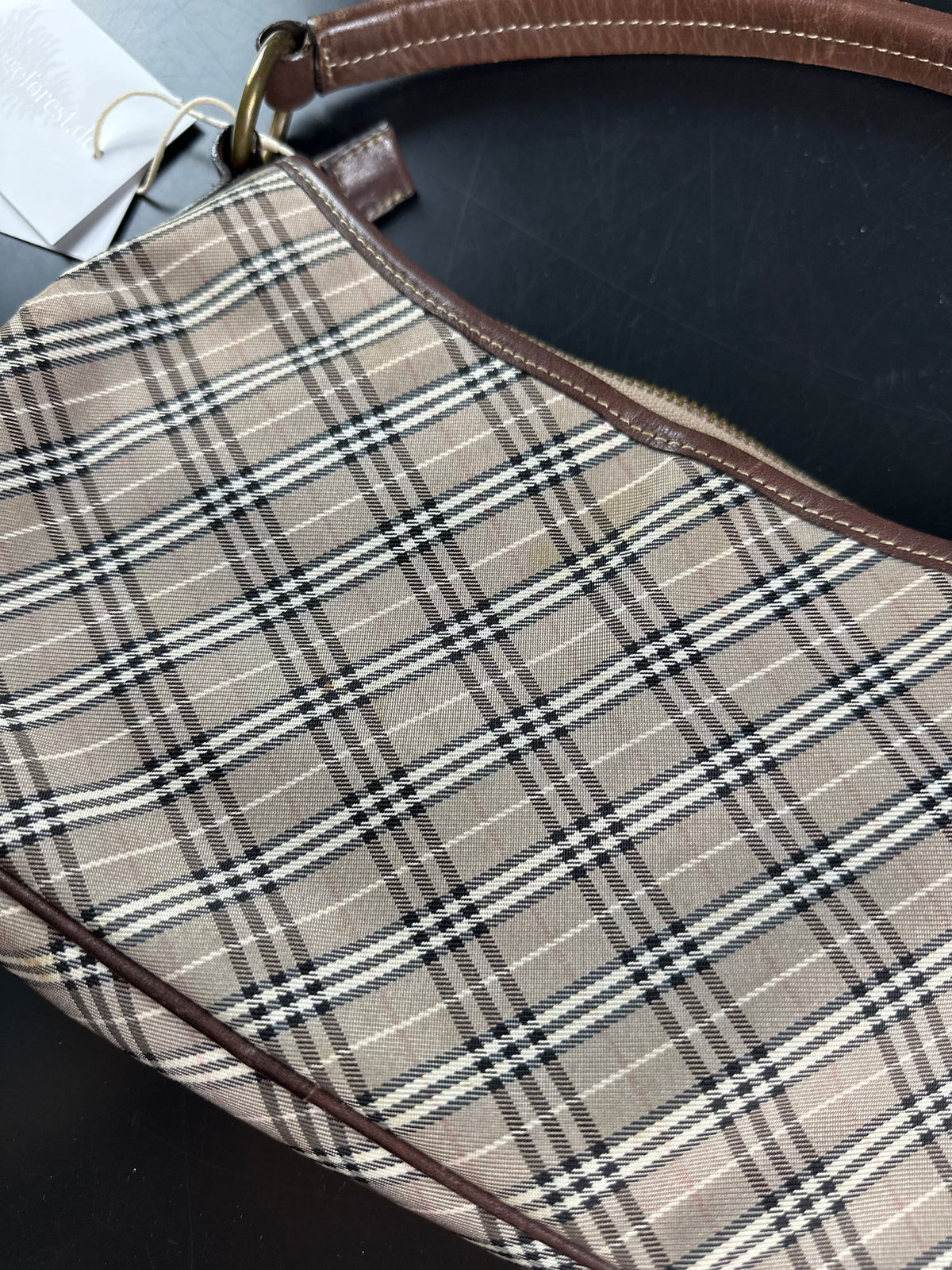 Vintage Burberry Blue Label Nova Check Shoulder Bag