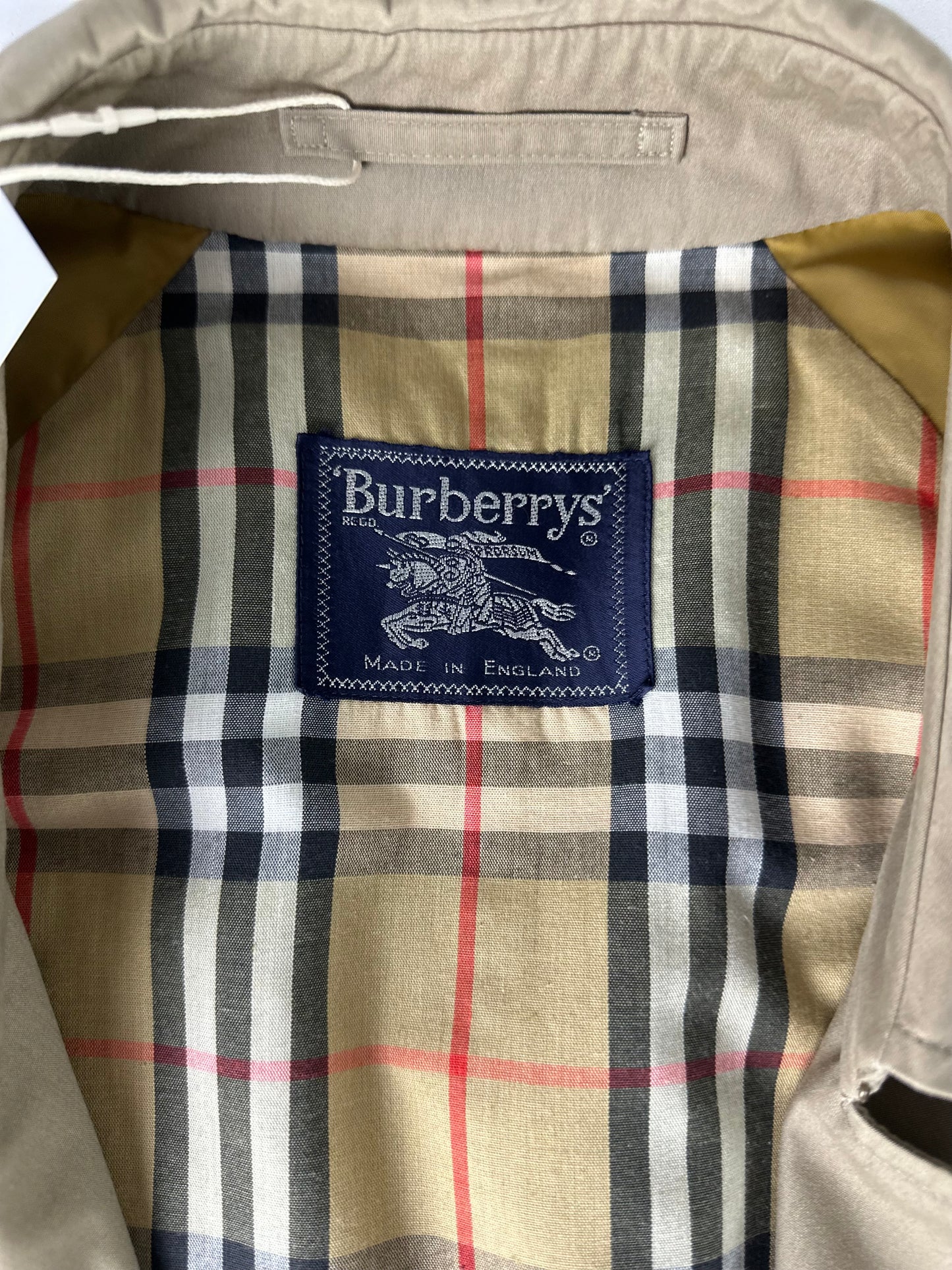 Vintage Burberry Trench Coat Size 58 XXL