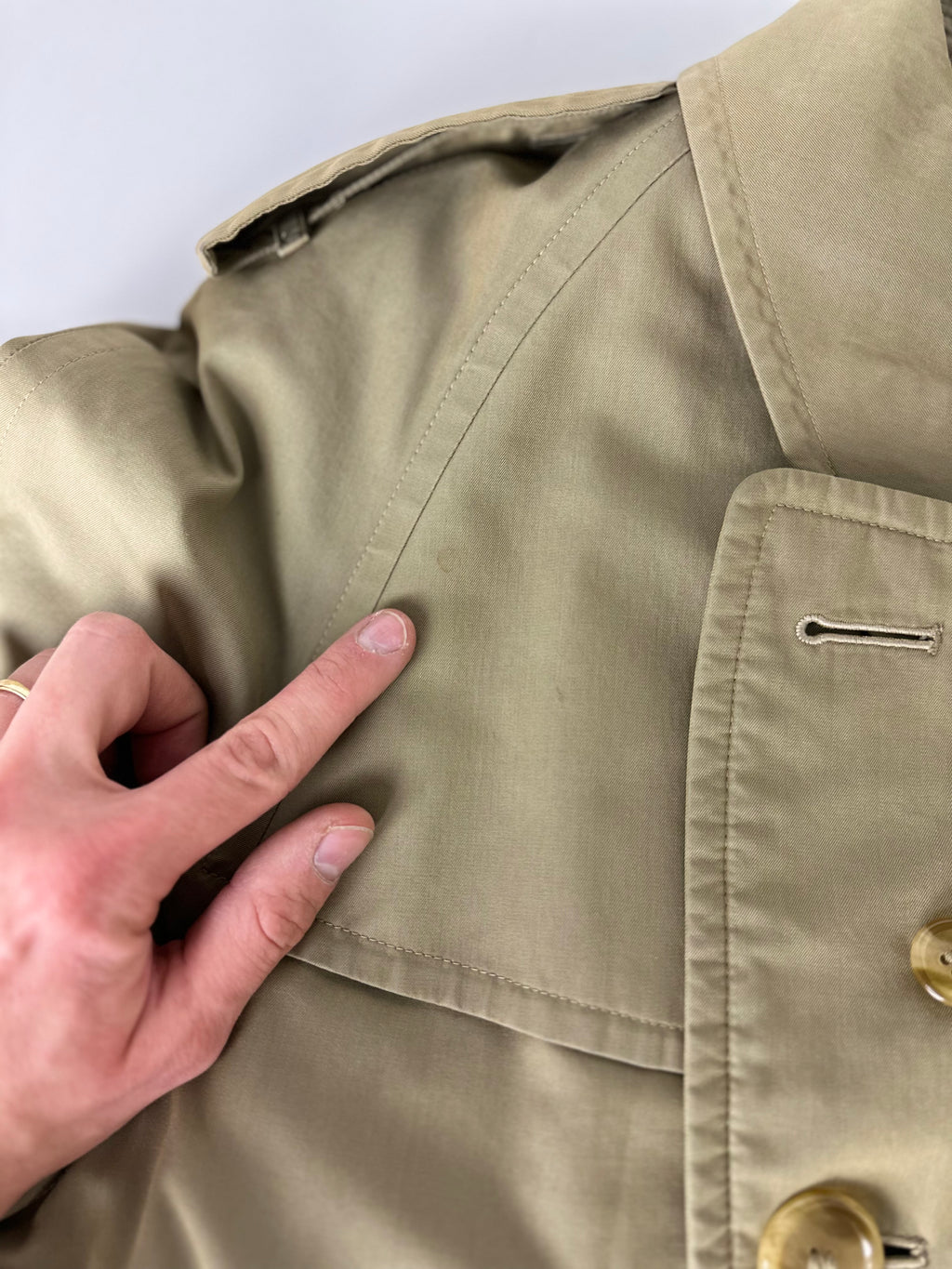 Burberrys Trenchcoat (54/XL) including Inlet