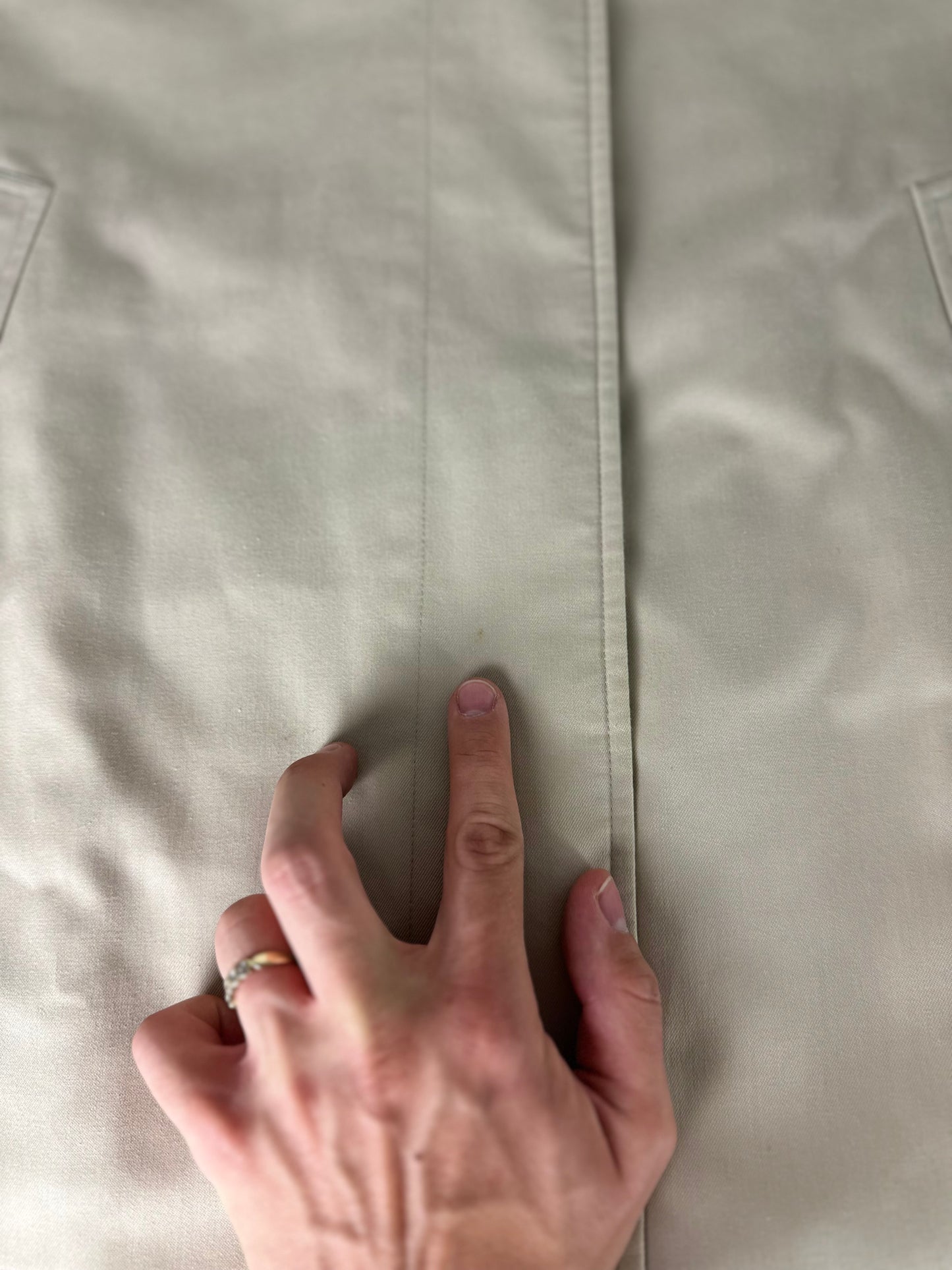 Vintage Burberry Car Coat Size 12 M
