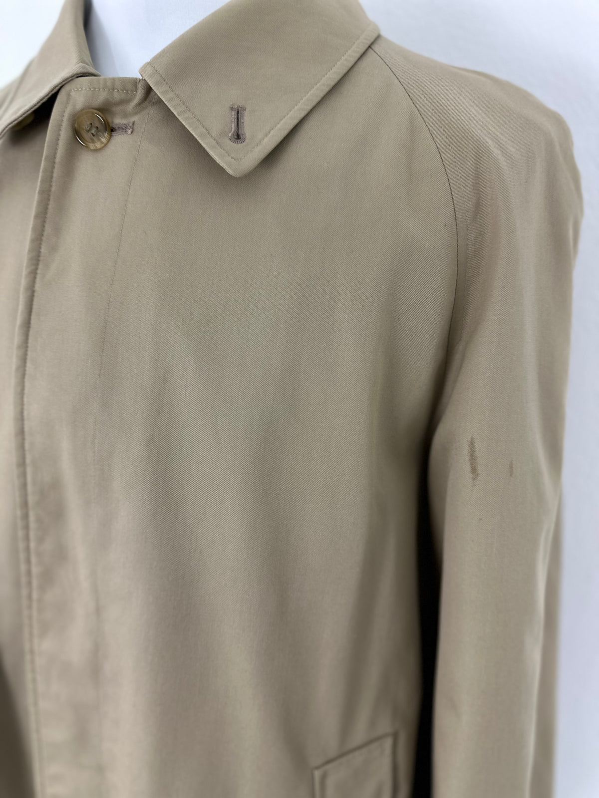 Vintage Burberry Car Coat Beige Size 50 L