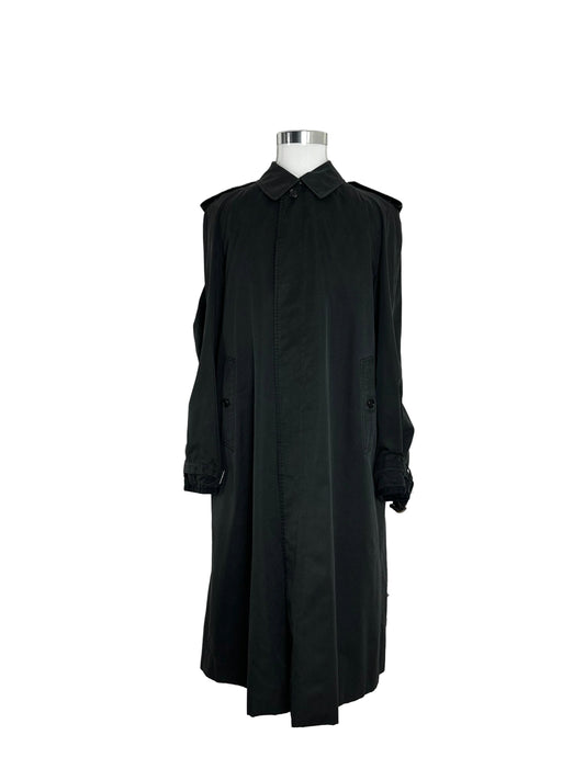 Vintage Burberry Car Coat Size 50 L With Lining