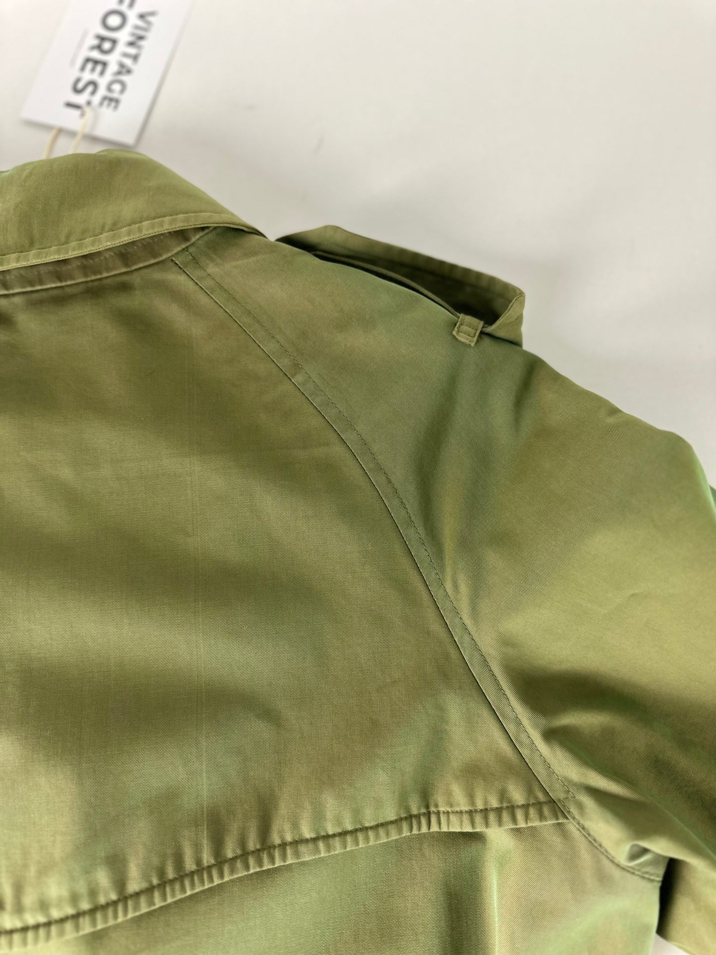 Vintage Burberry Trench Coat Size 8 XS