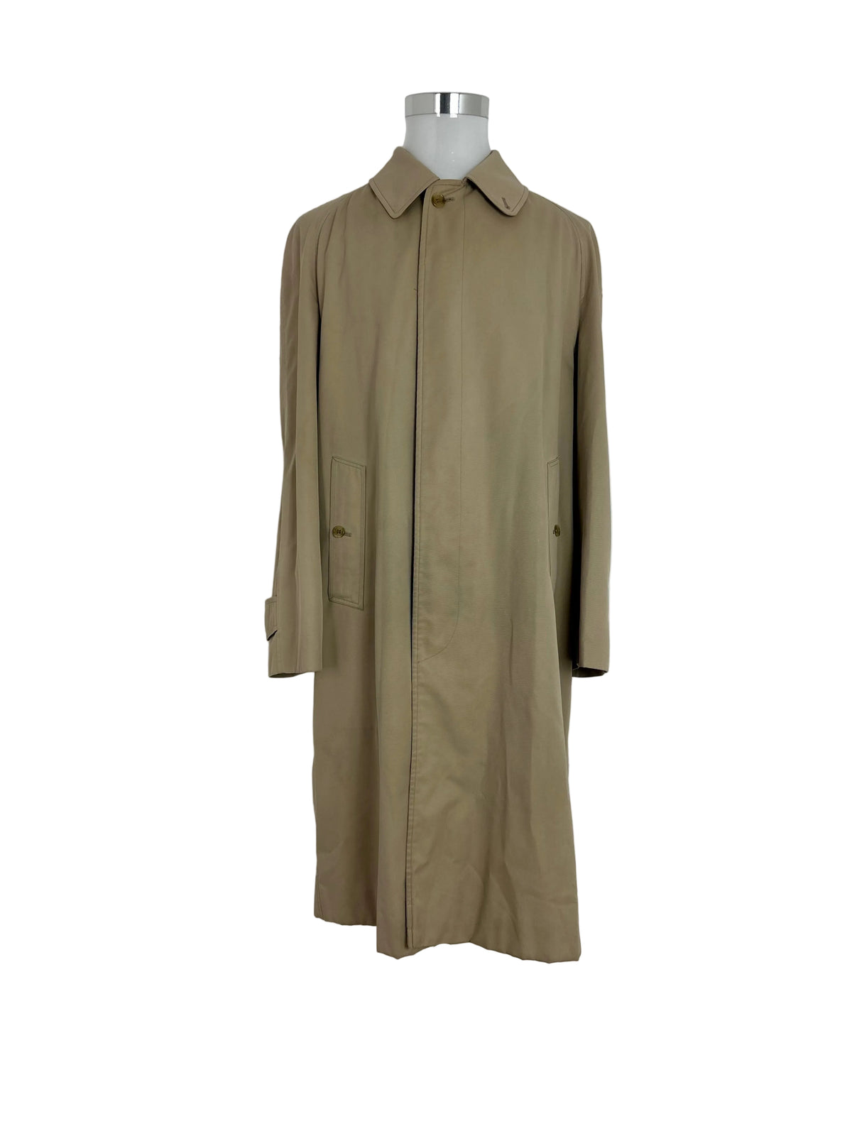 Vintage Burberry Car Coat Beige Size 52 L
