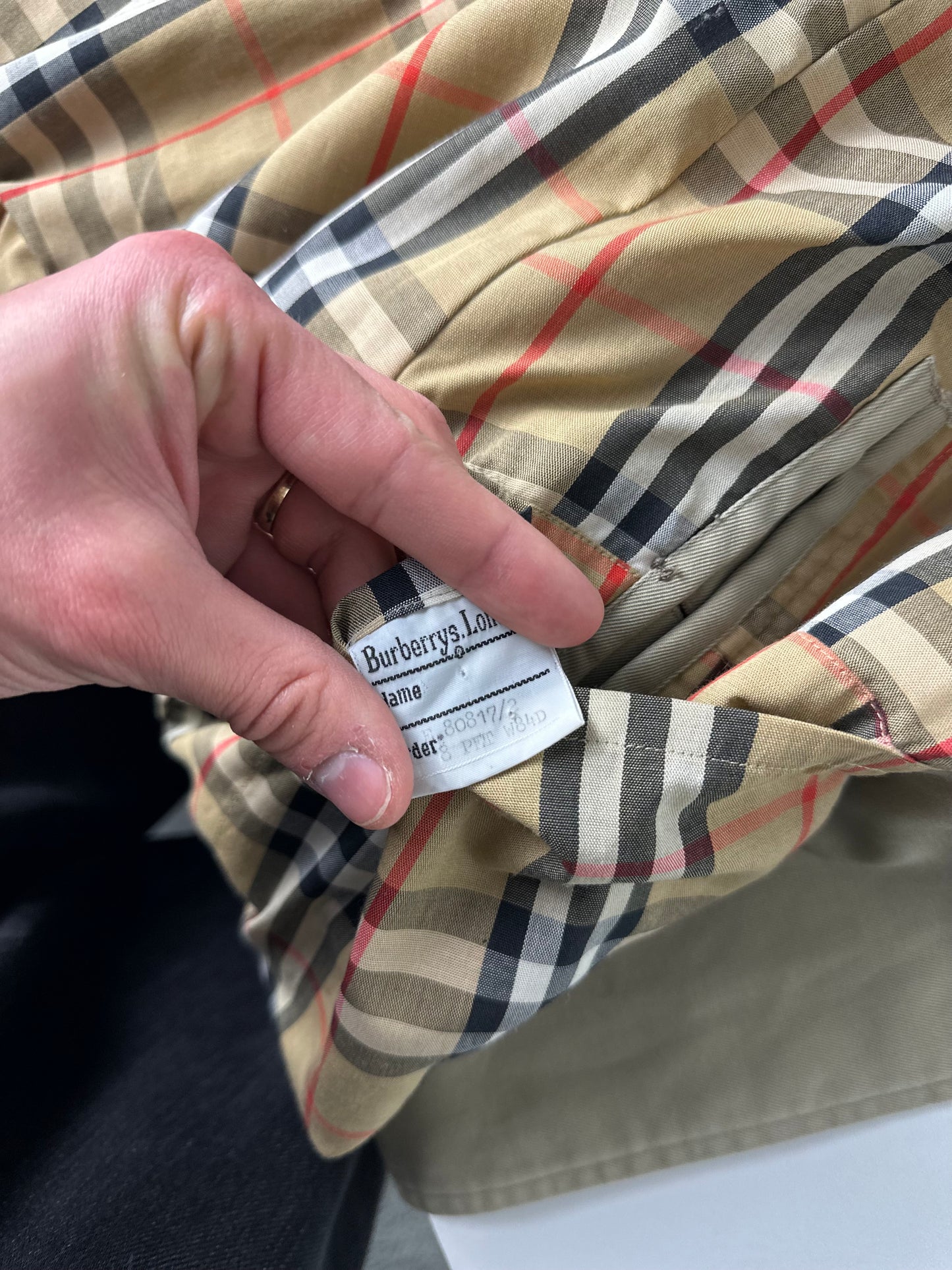 Burberrys Trenchcoat (8/XS)