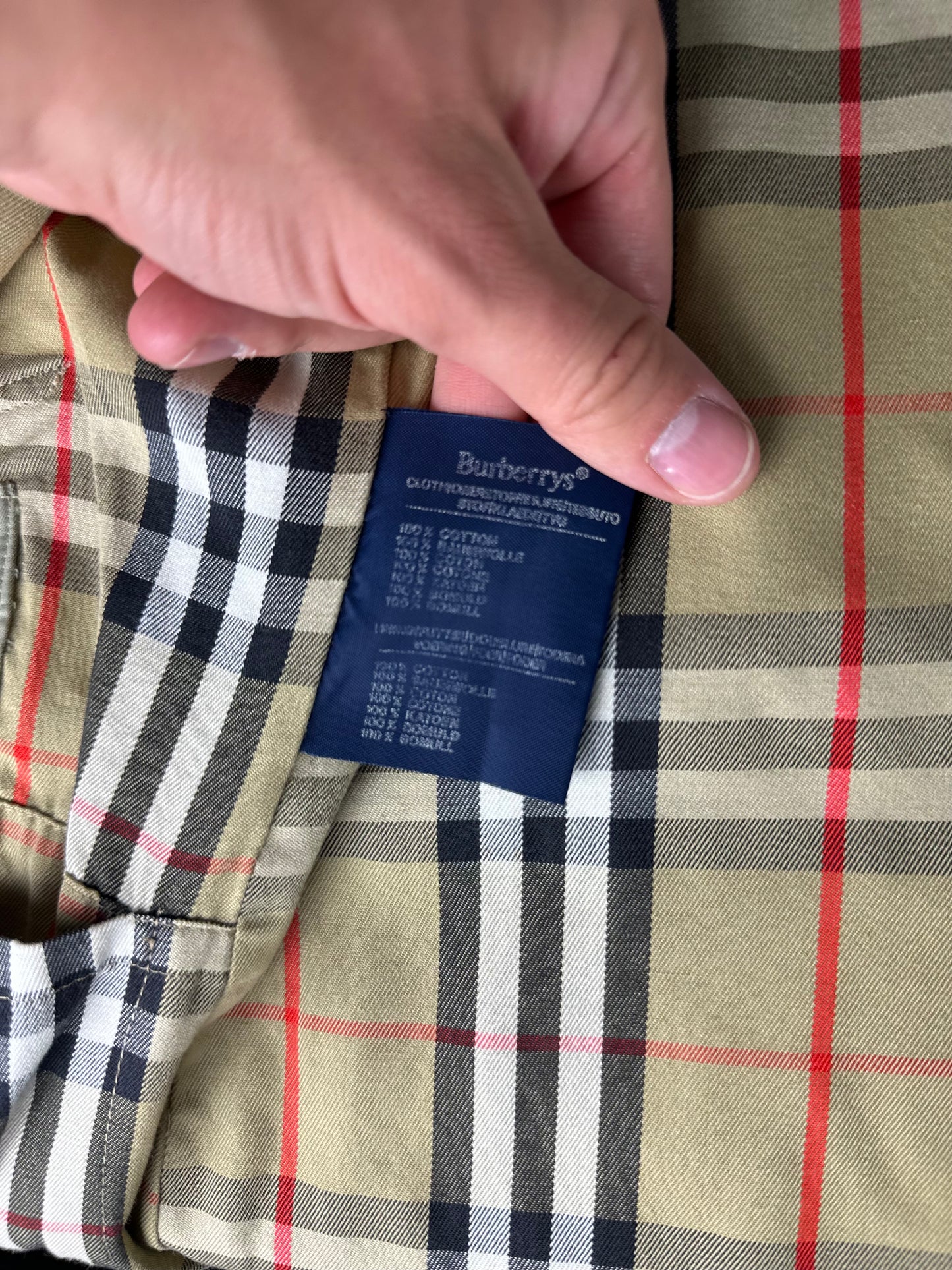 Vintage Burberry Car Coat Size 14 L