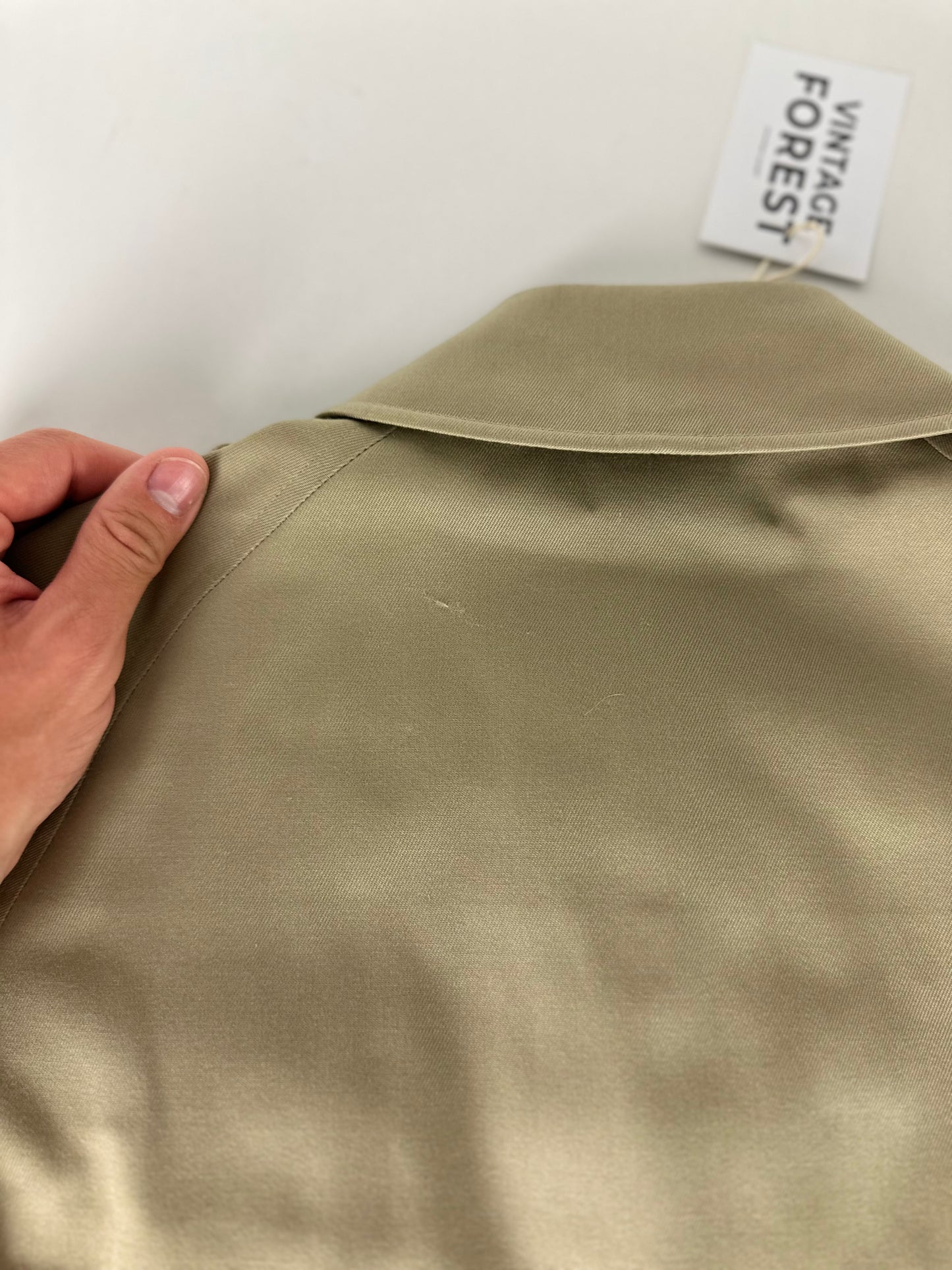 Vintage Burberry Trench Coat Size 8 XS