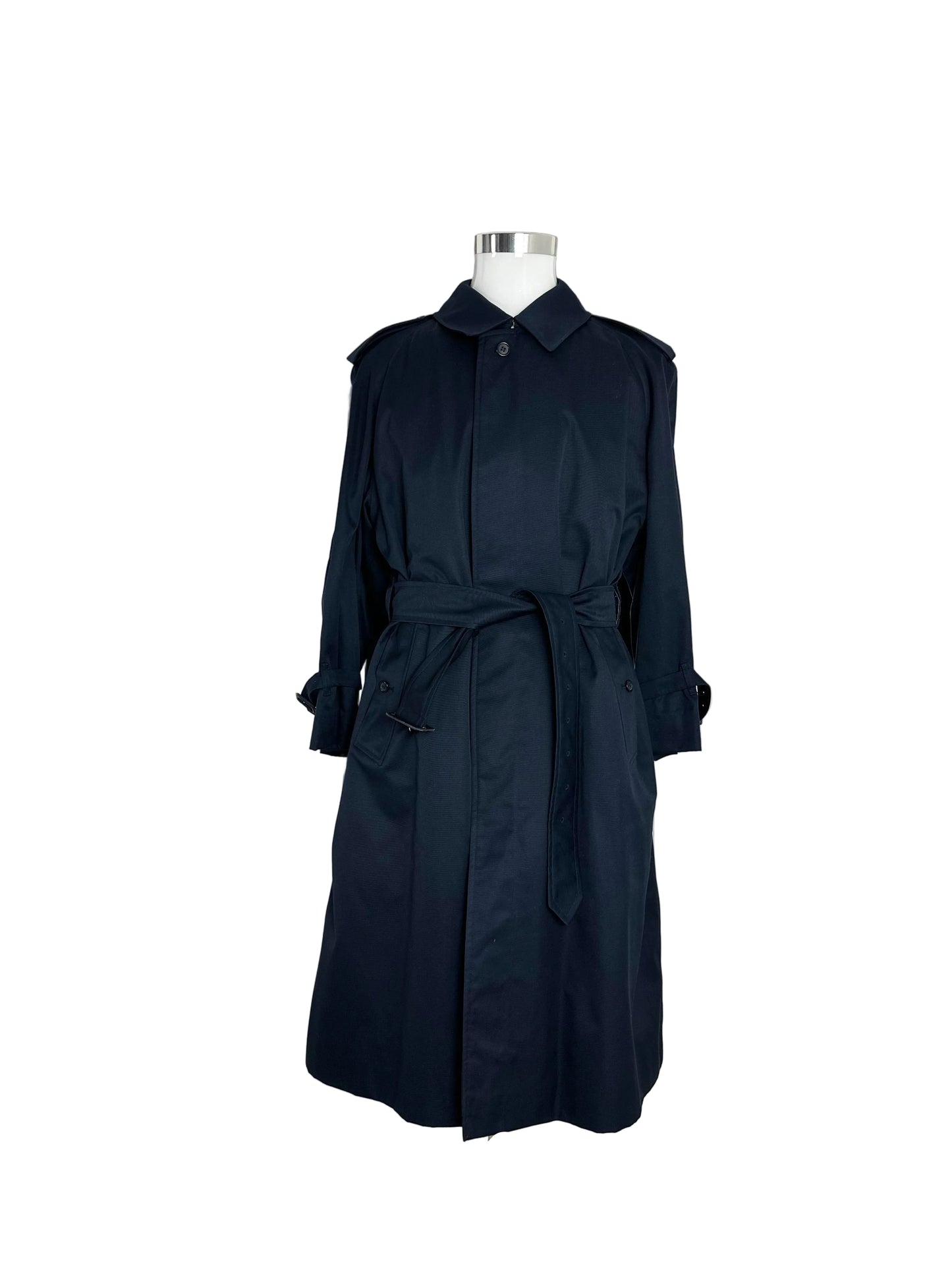 Vintage Burberry Trench Coat Size 54 XL With Lining