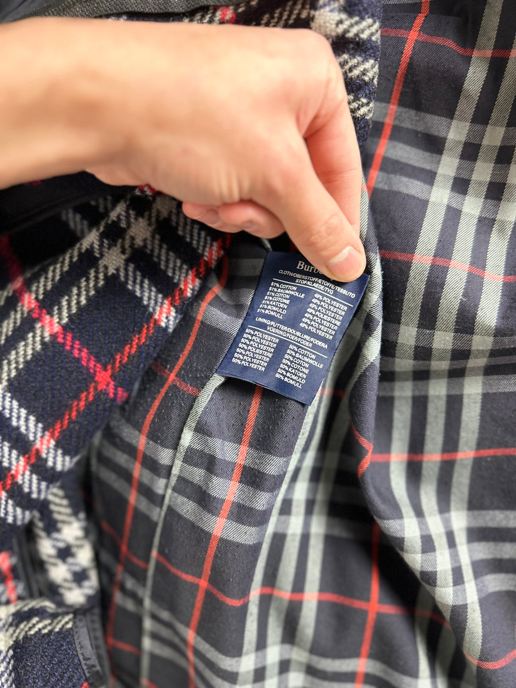 Burberrys Trenchcoat (46/S) including Inlet