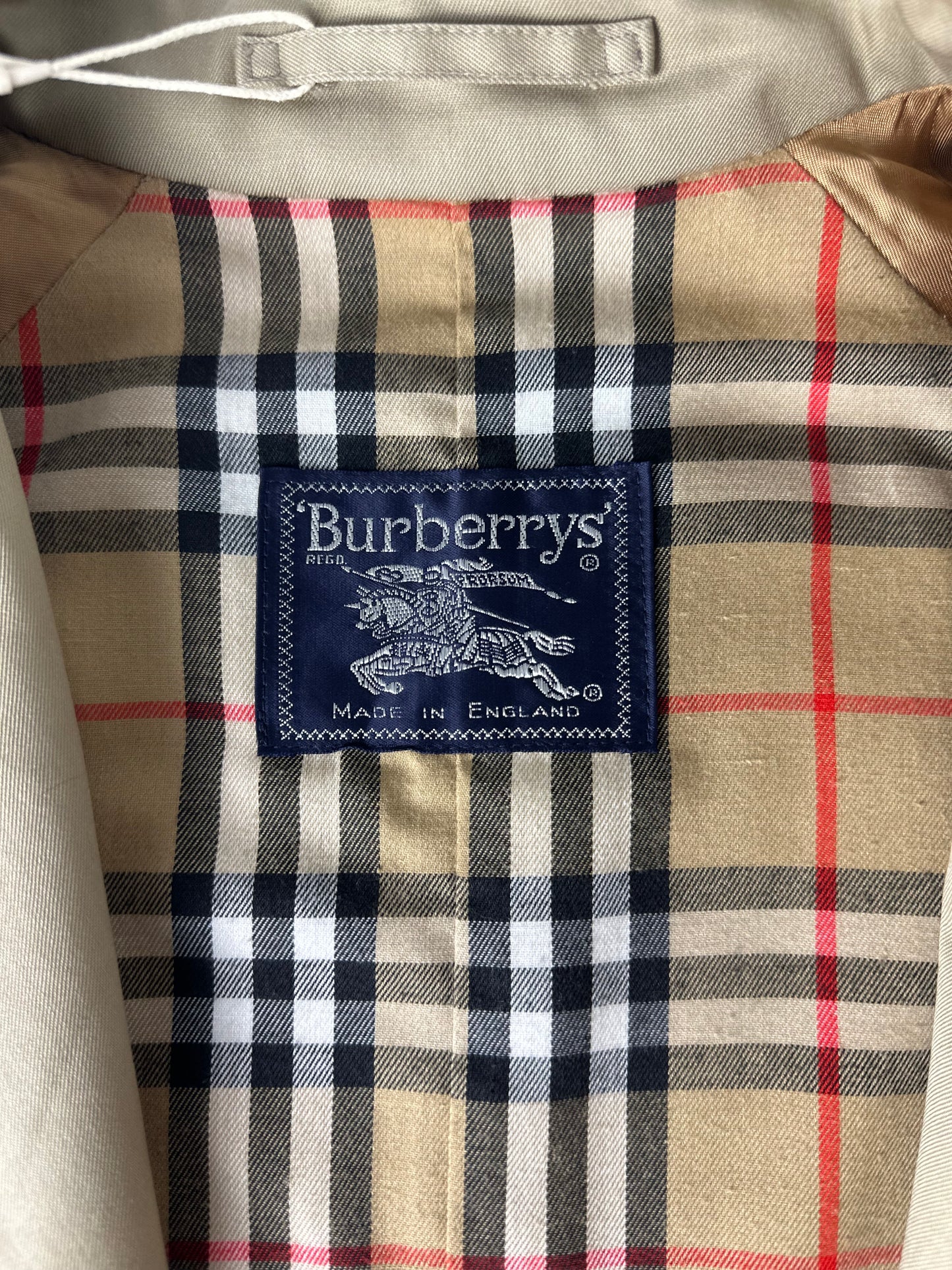 Vintage Burberry Trench Coat Size 14 L