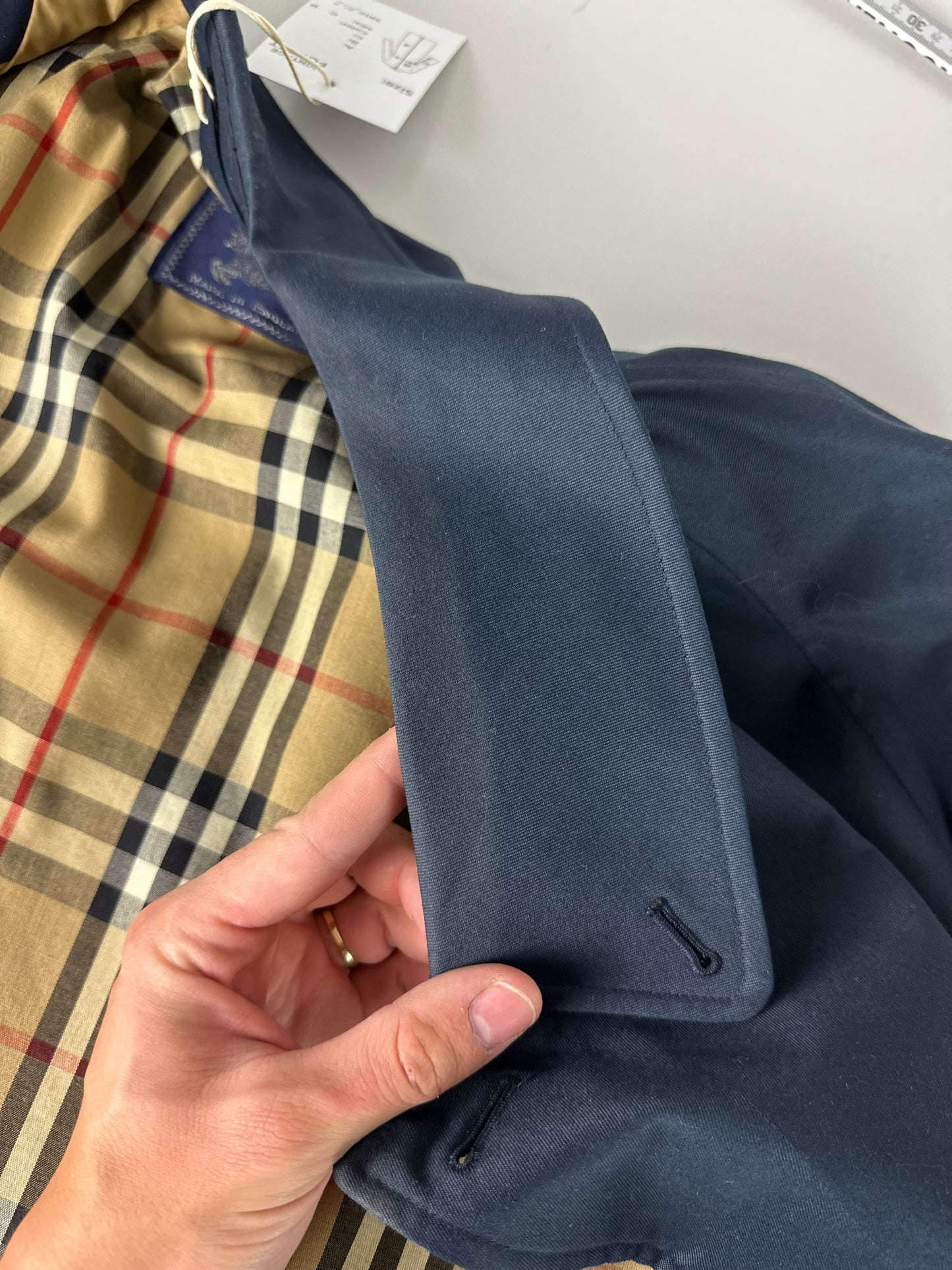 Vintage Burberry Car Coat Size 56 XL