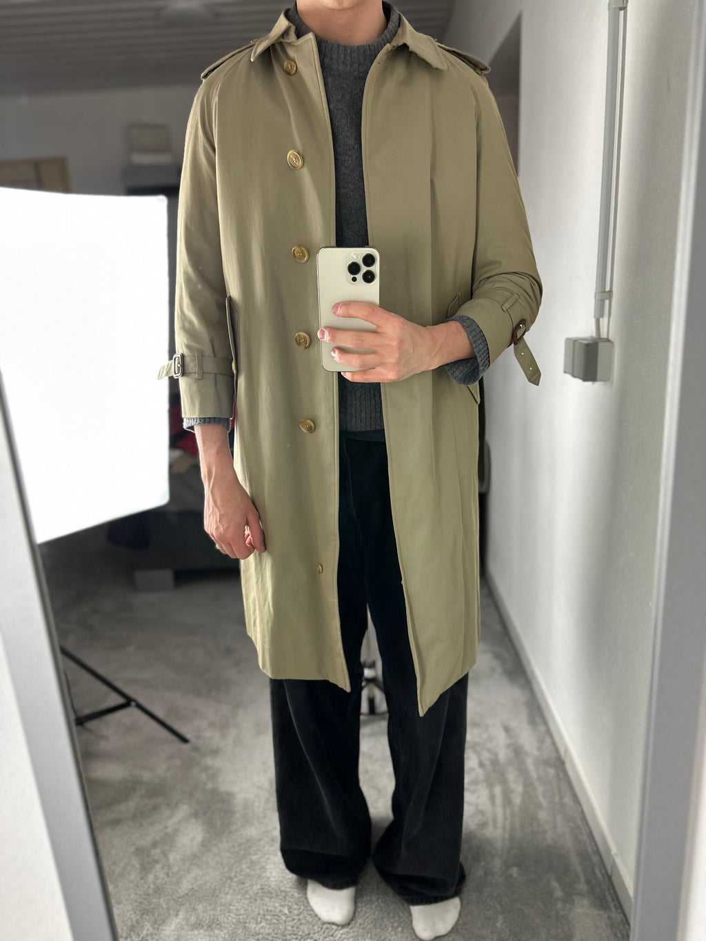 Burberrys Trenchcoat (8/XS) including Inlet