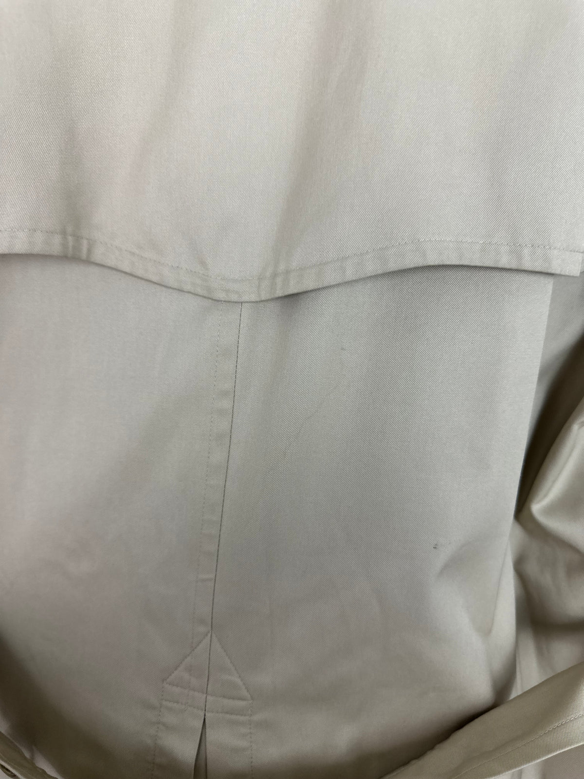 Vintage Burberry Trench Coat Creme Size 52 L