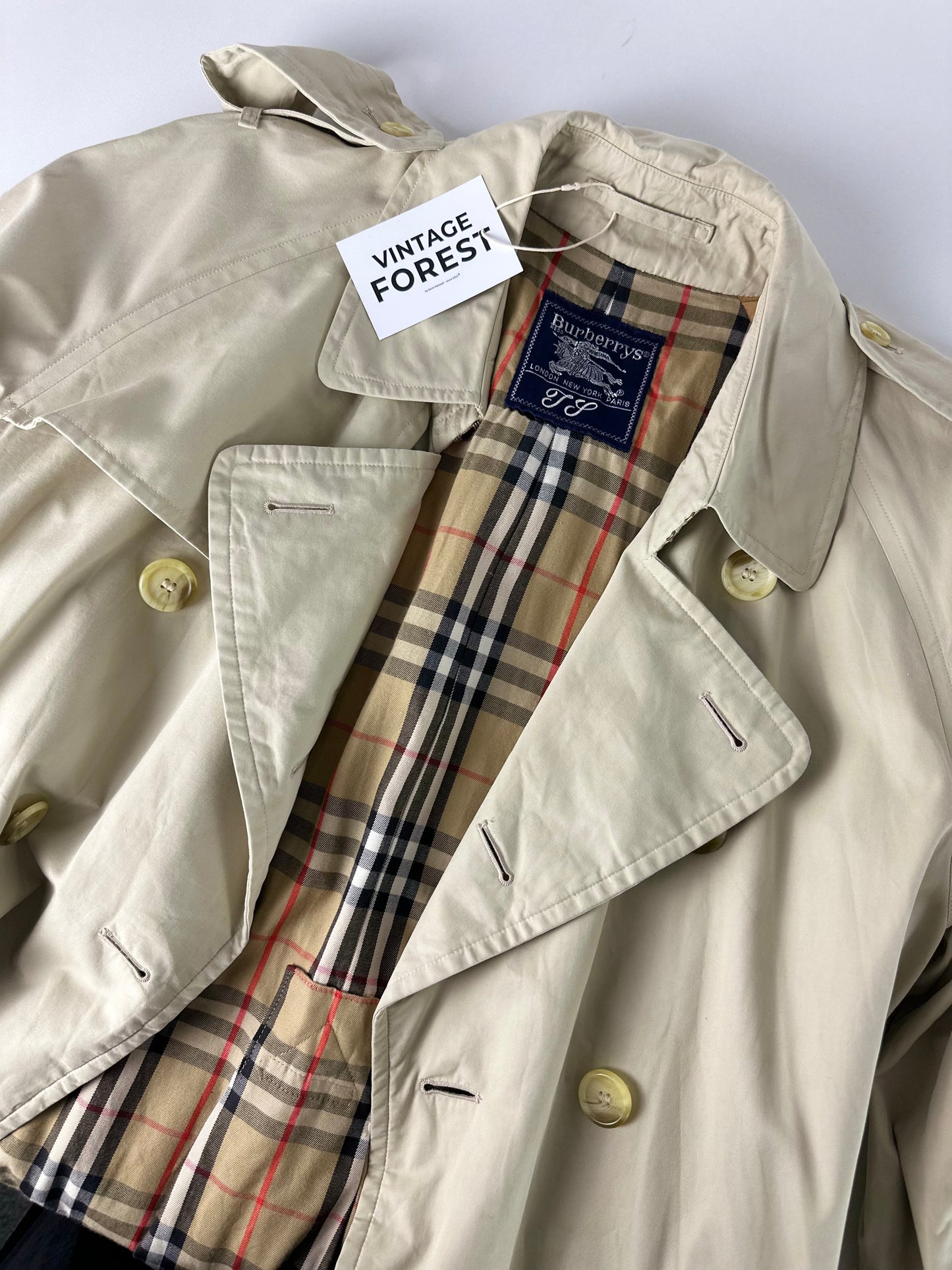 Vintage Burberry Trench Coat Size 50 L