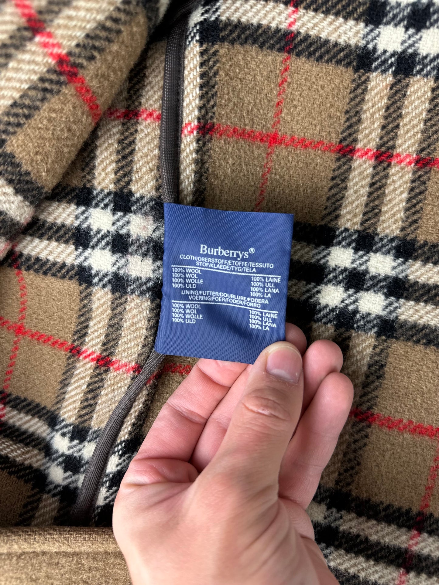 Vintage Burberry Duffle Coat Size 56 XL