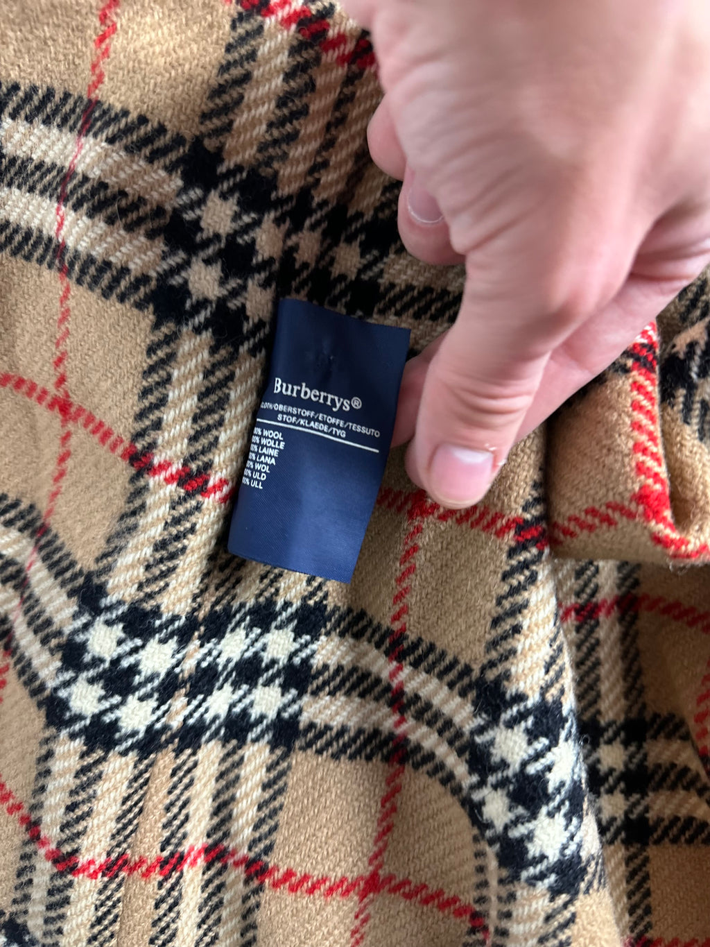 Burberrys Trenchcoat (46/S) including Inlet