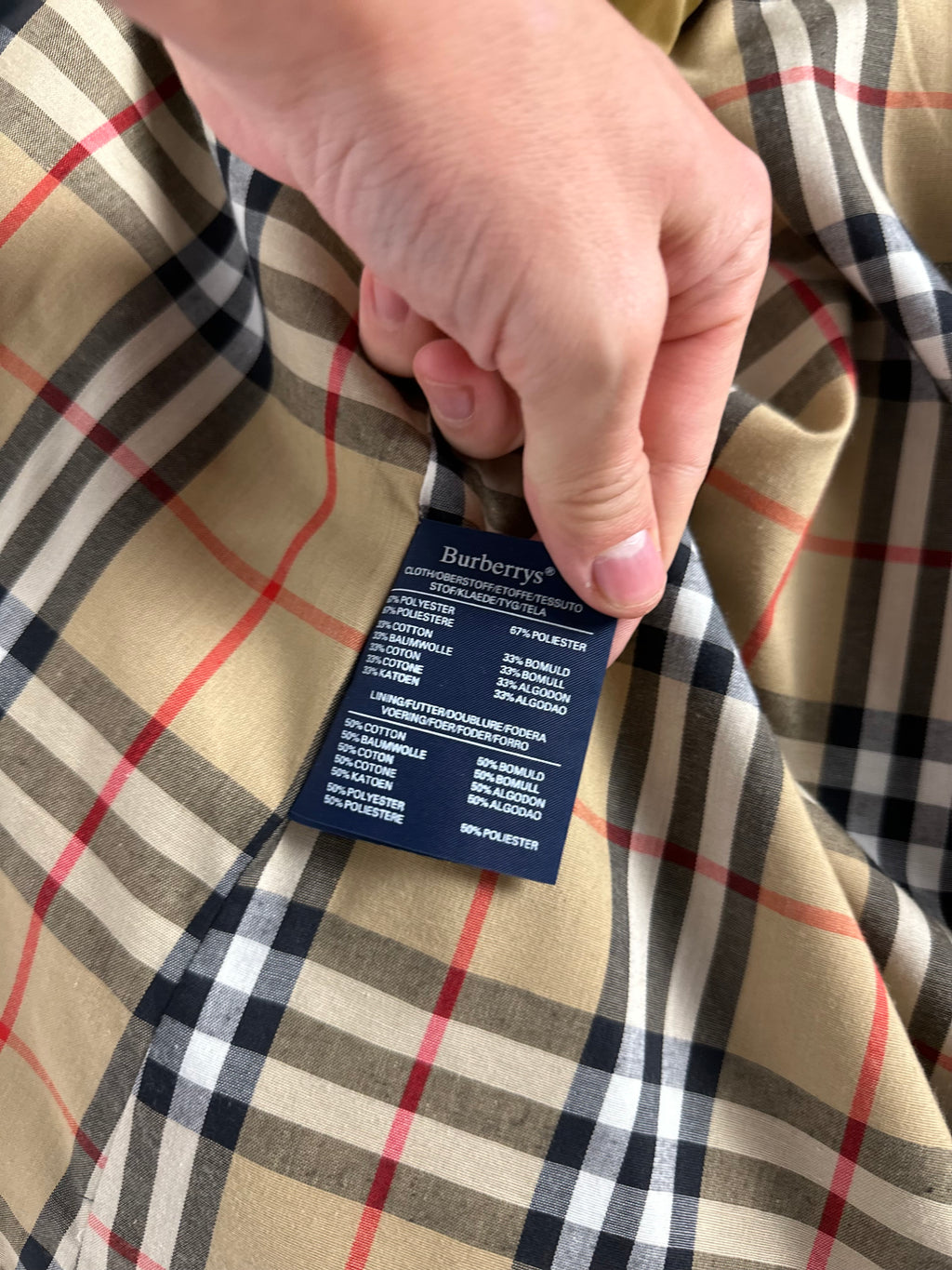 Burberrys Trenchcoat (54/XL)