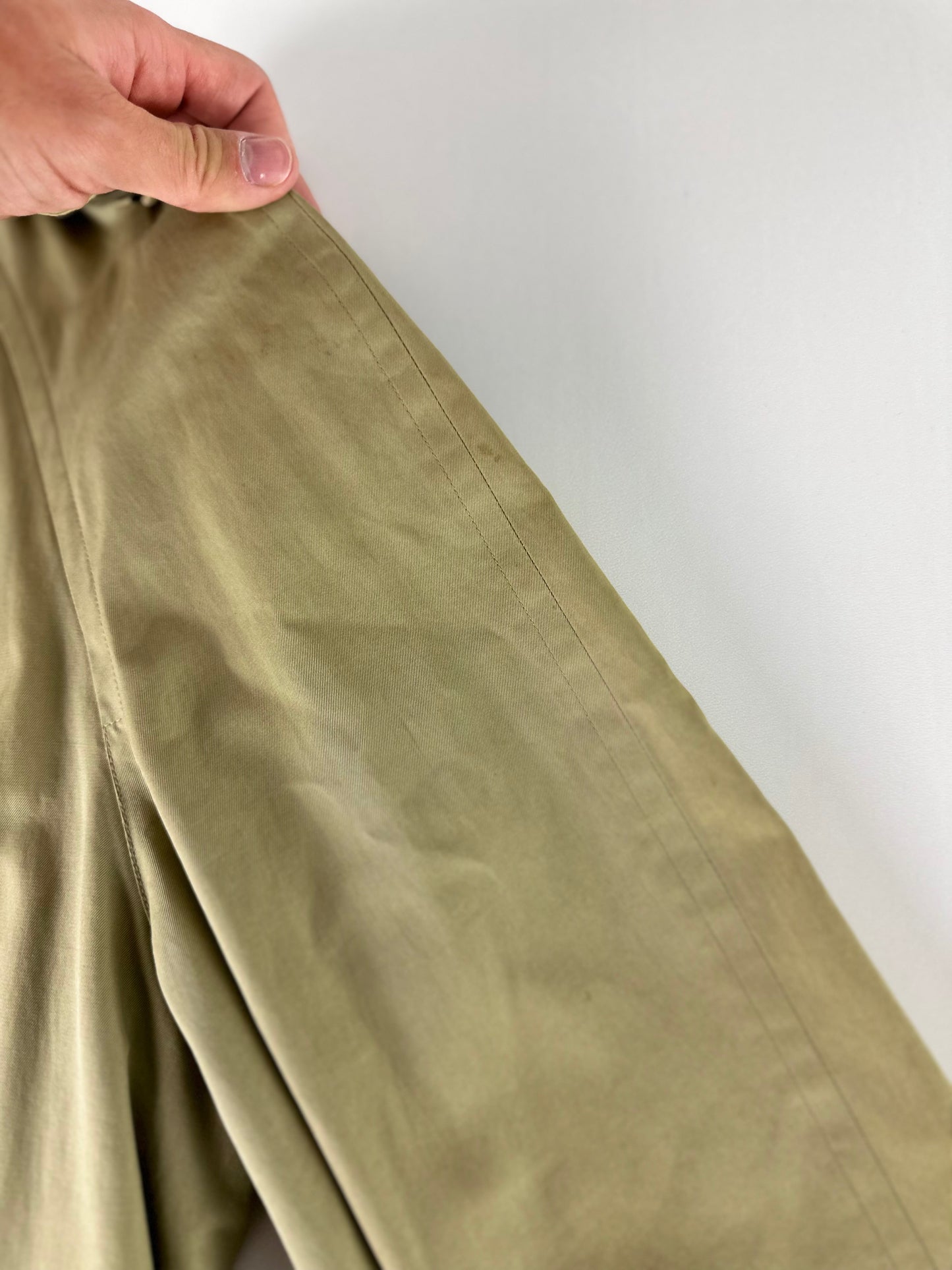 Vintage Burberry Trench Coat Size 54 XL