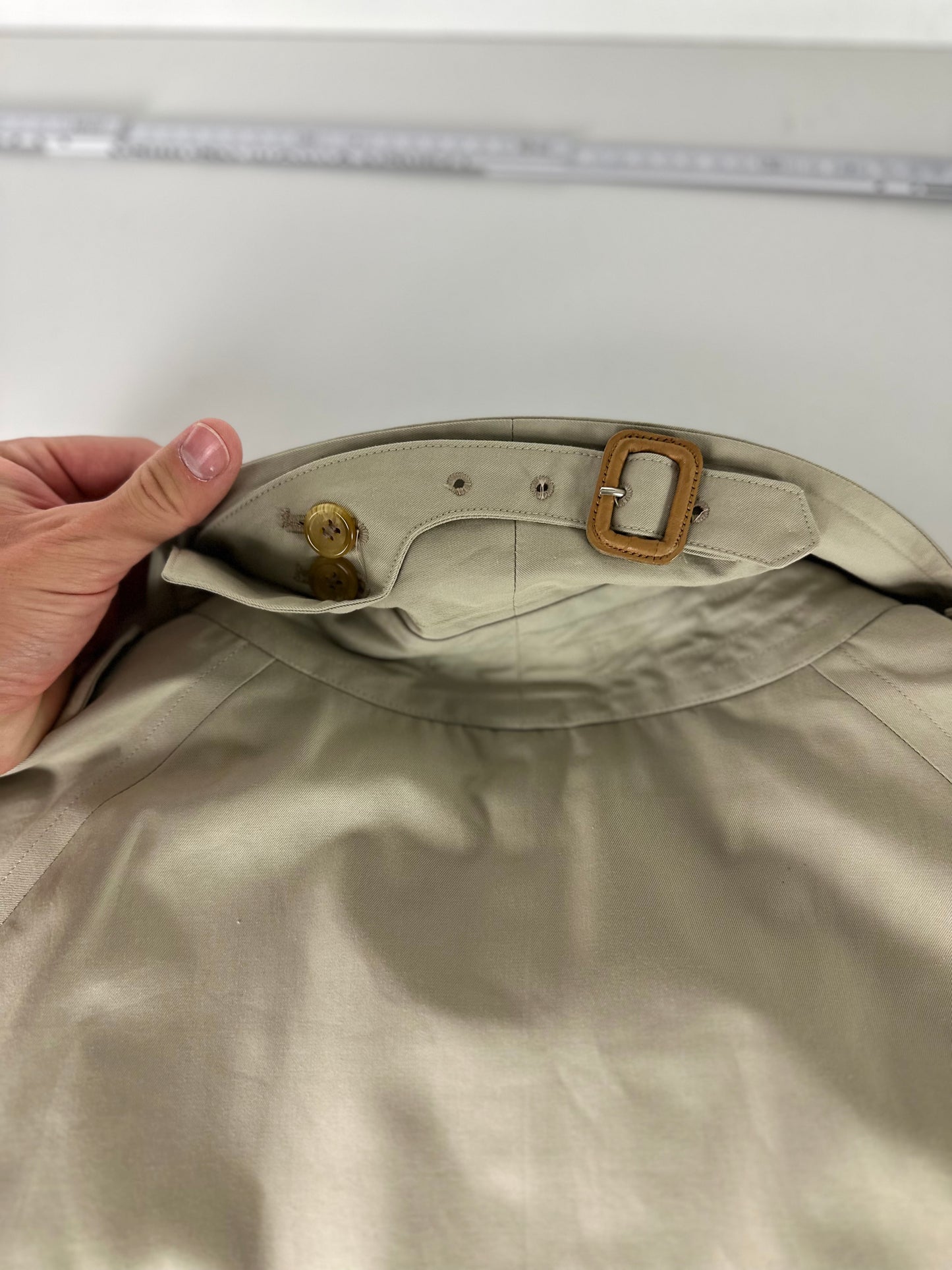 Vintage Burberry Trench Coat Size 48 M With Lining