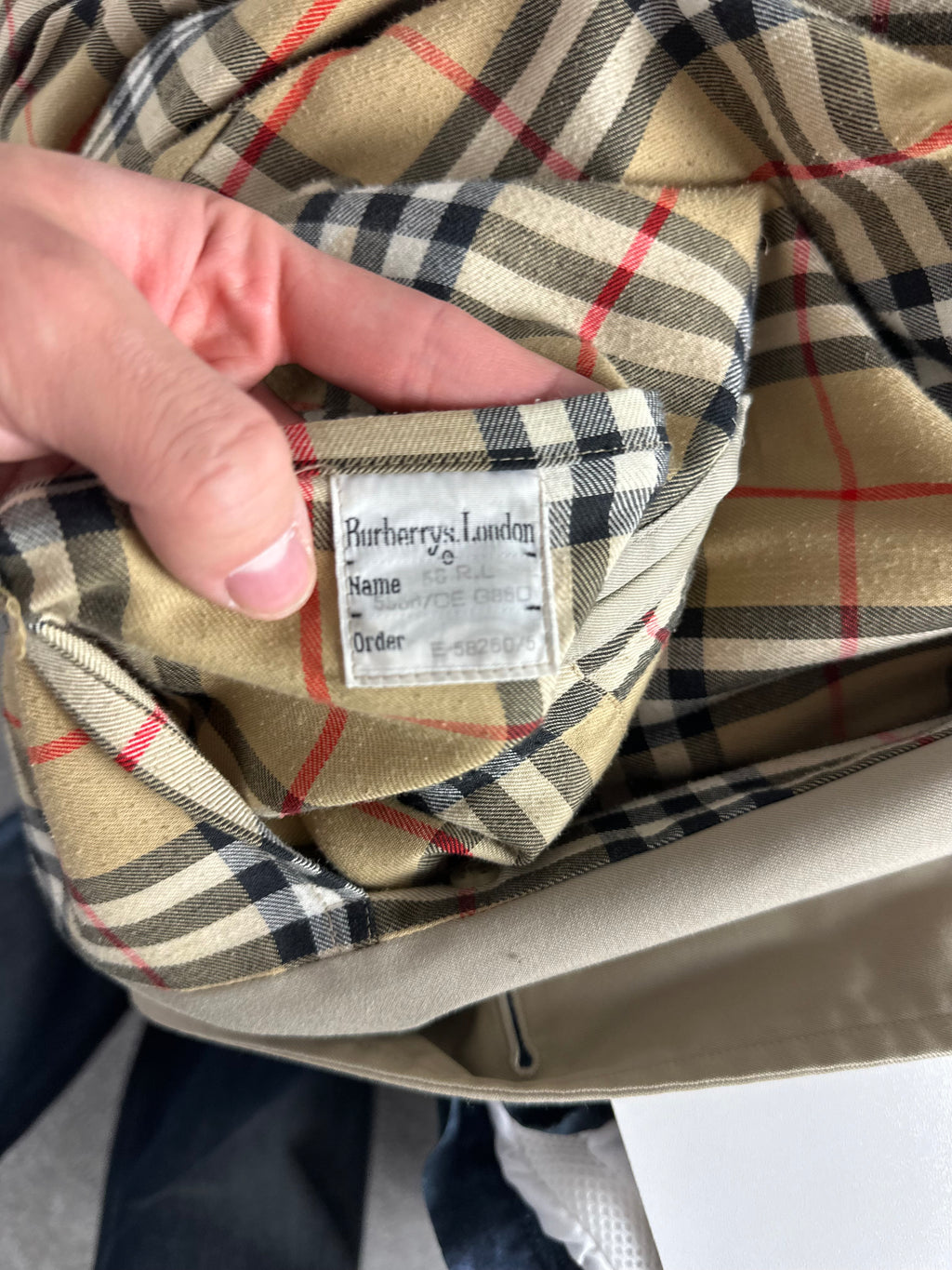 Burberrys Trenchcoat (60/XXL)