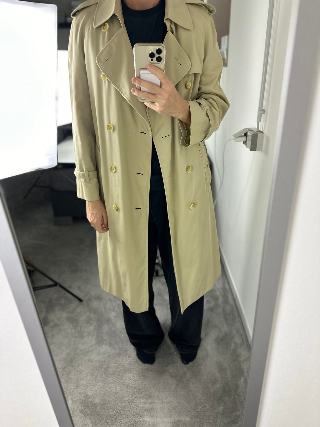 Burberrys Trenchcoat (46/S) including Inlet