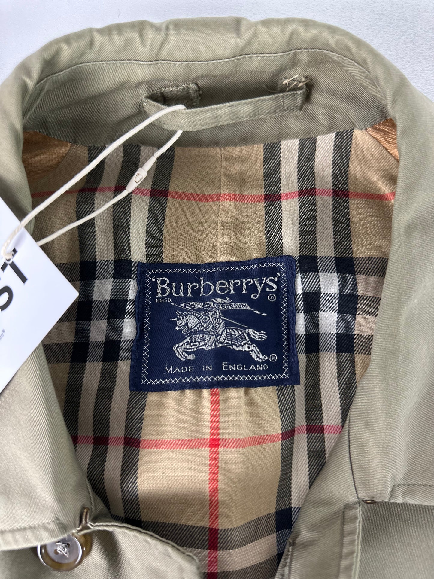 Vintage Burberry Trench Coat Size 48 M