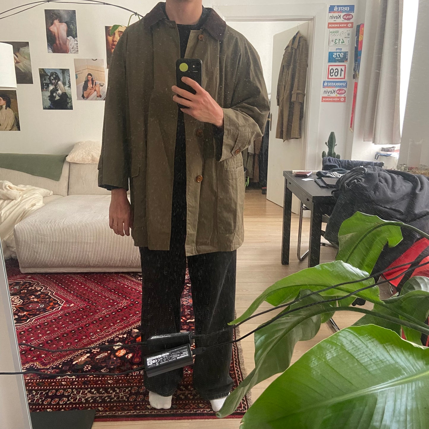 Burberry Trenchcoat Size 54/XL including Inlet