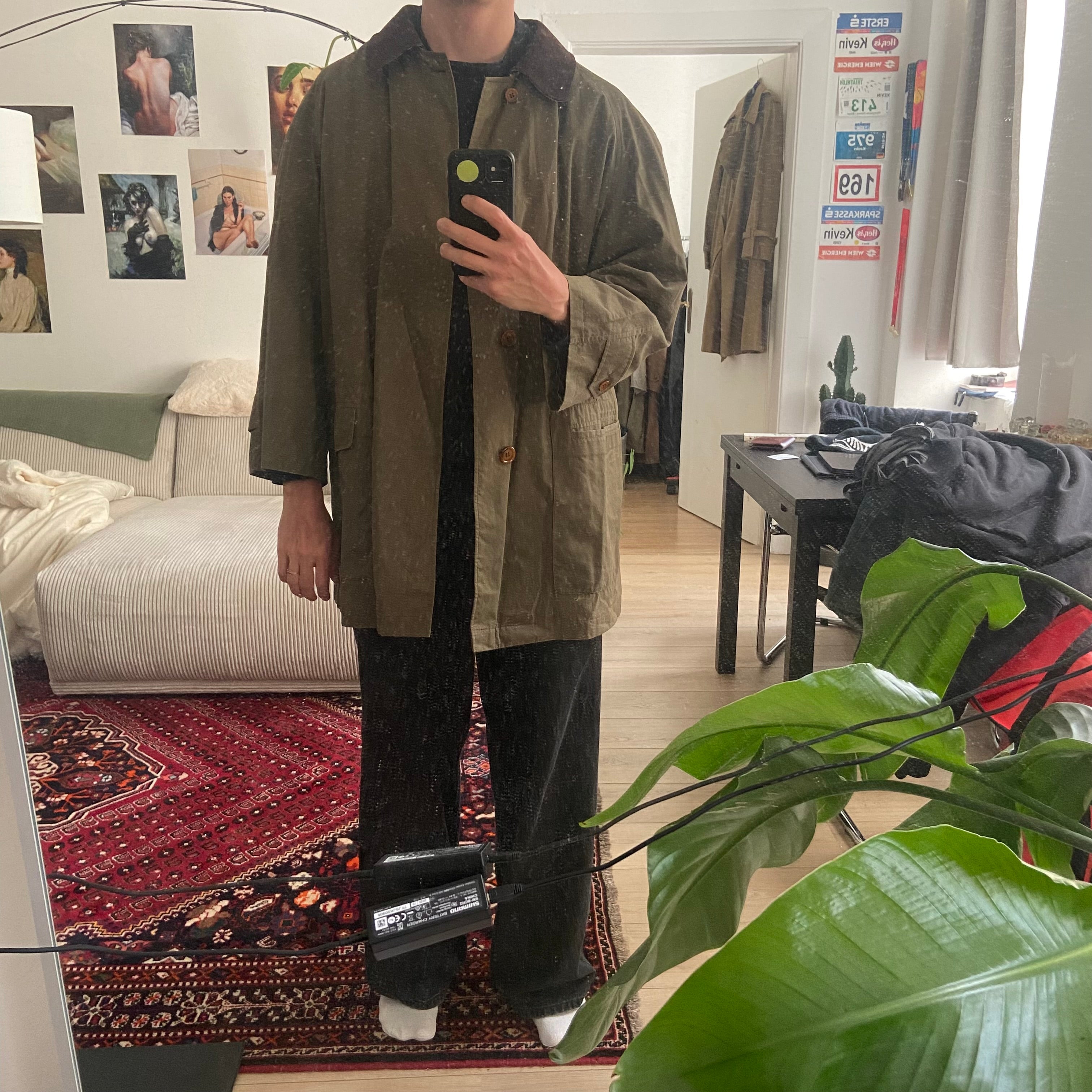 Burberrys Coat (54/XL) including Inlet