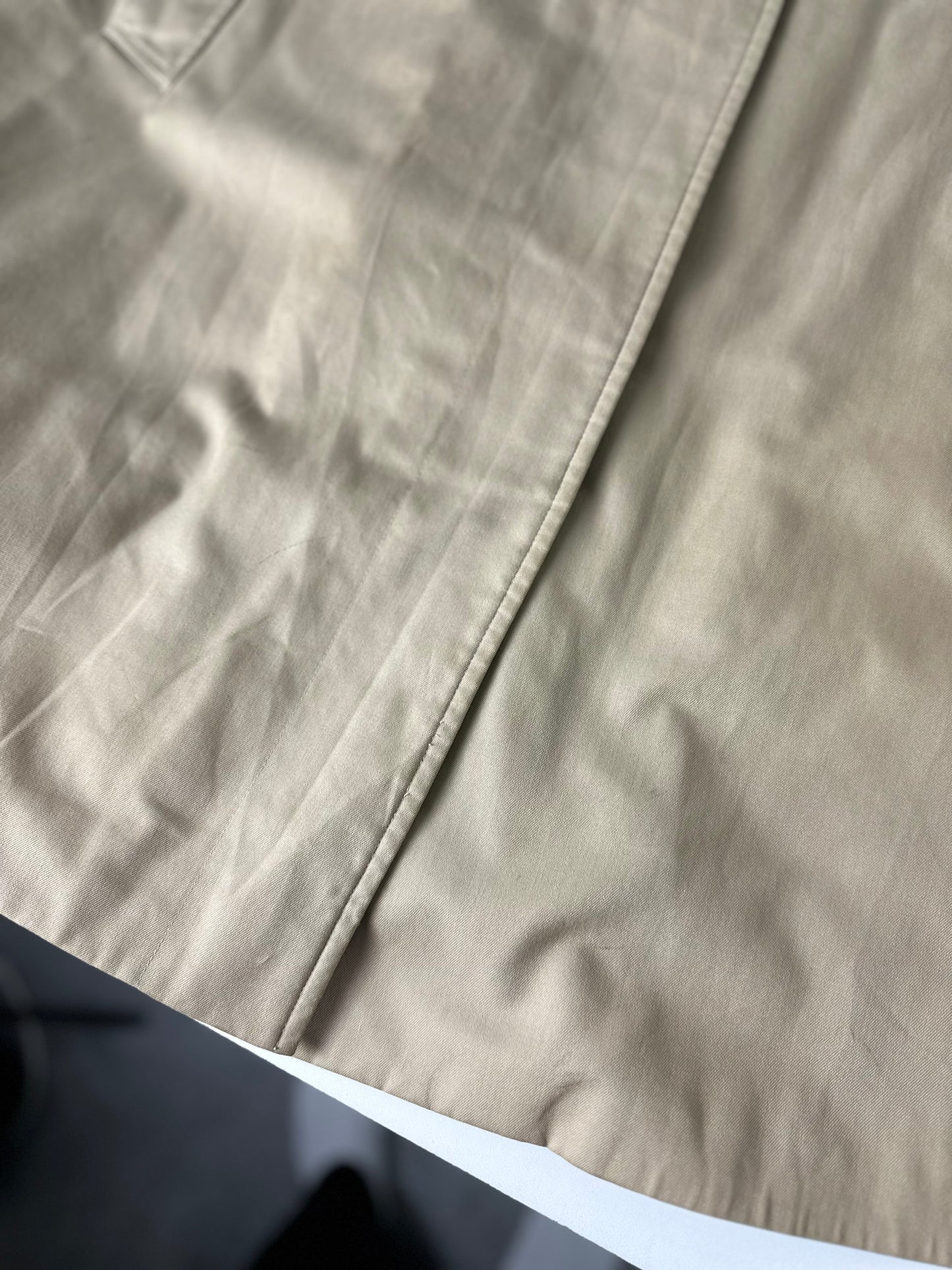 Vintage Burberry Trench Coat Beige Size 10 S