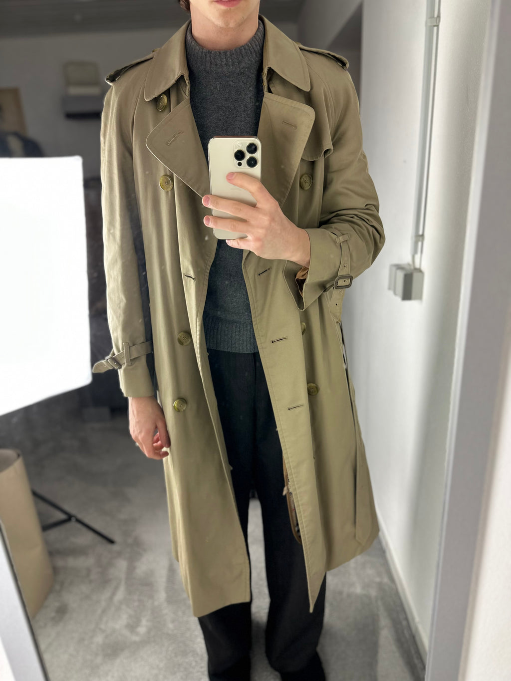 Burberrys Trenchcoat (48/M) including Inlet