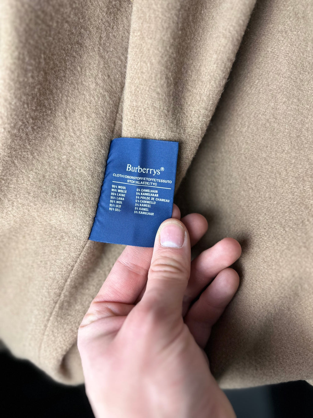 Burberrys Trenchcoat (54/XL) including Inlet