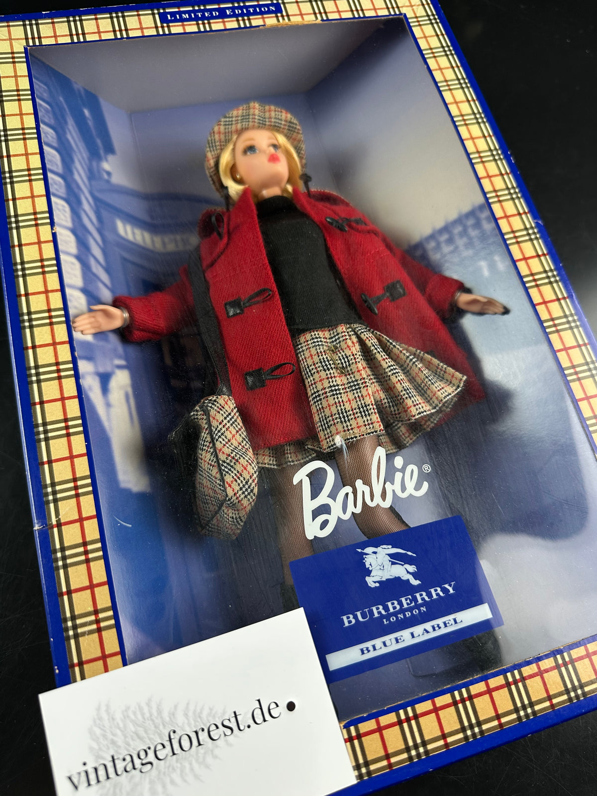 Vintage Burberry Blue Label Barbie Doll