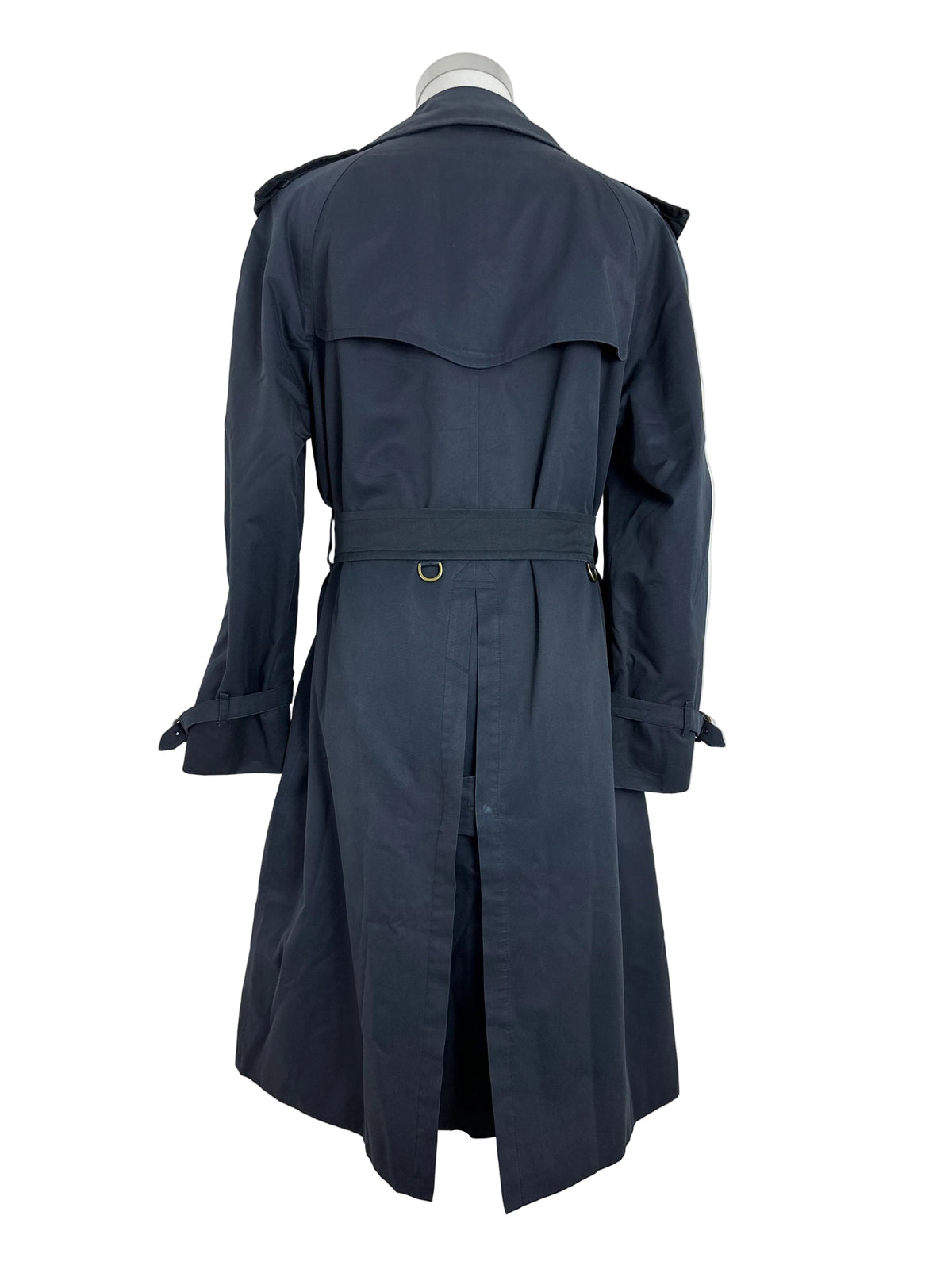 Vintage Burberry Trench Coat Navy Size 50 L