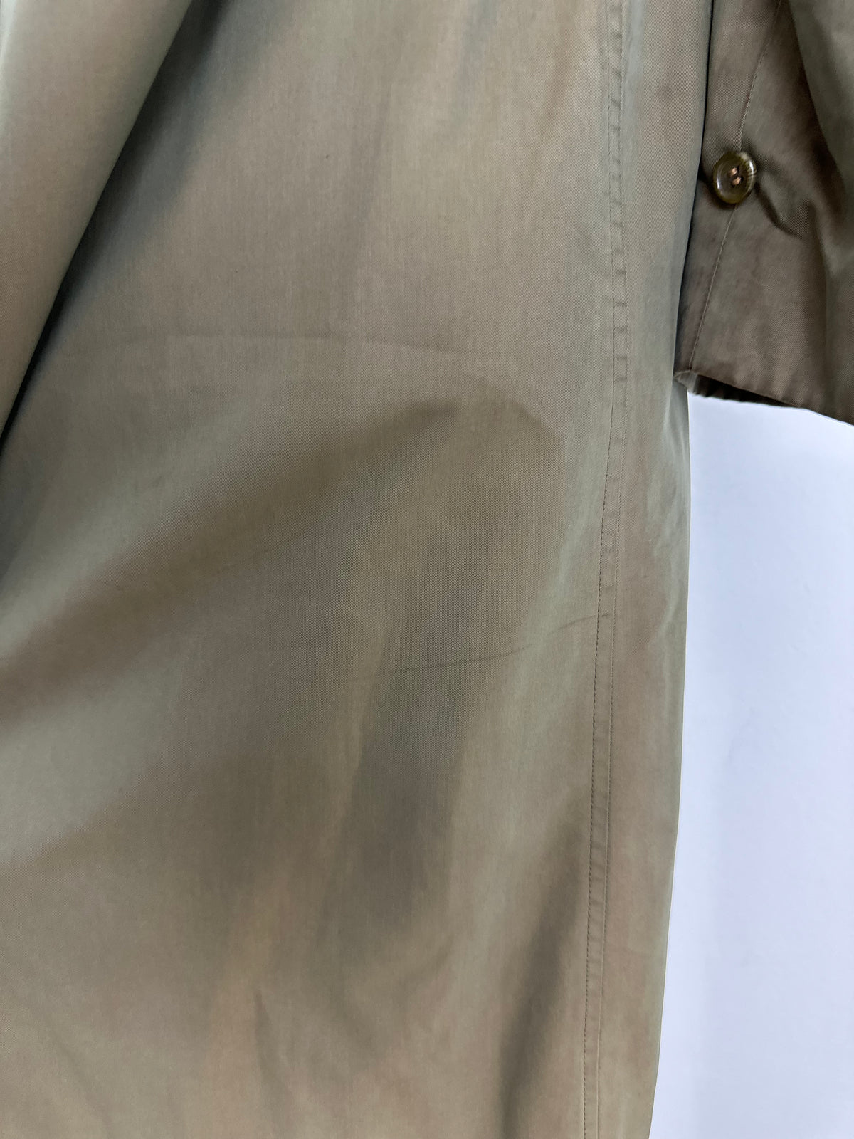 Vintage Burberry Car Coat Khaki 48 M