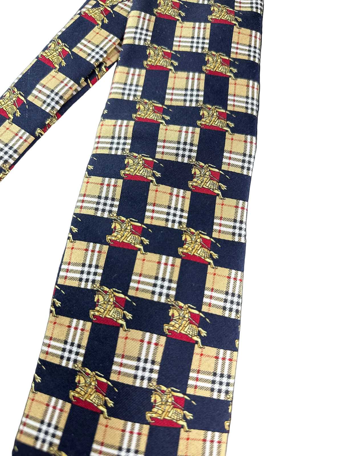 Vintage Burberry Silk Tie