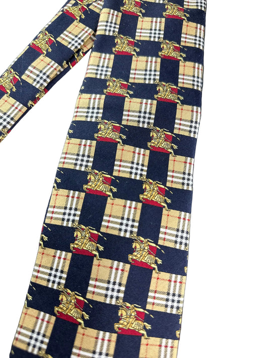 Vintage Burberry Silk Tie