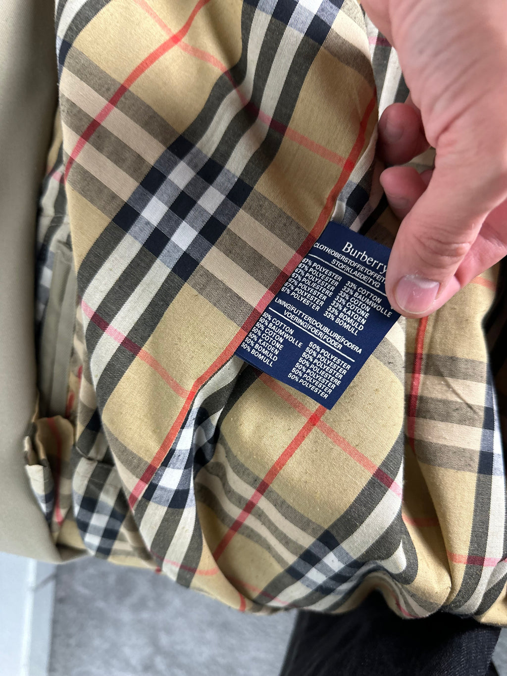 Burberrys Trenchcoat (56/XL)