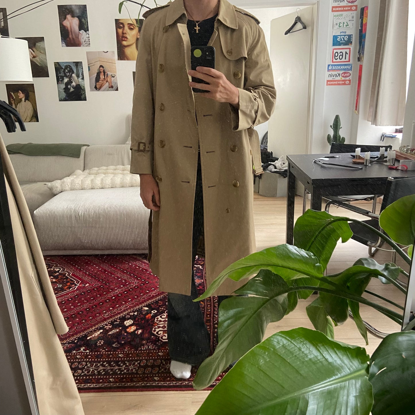 Burberry Trenchcoat Size 46/S