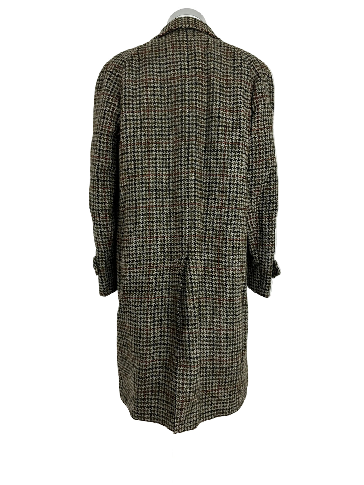 Vintage Burberry Wool Coat Brown Size 48 M