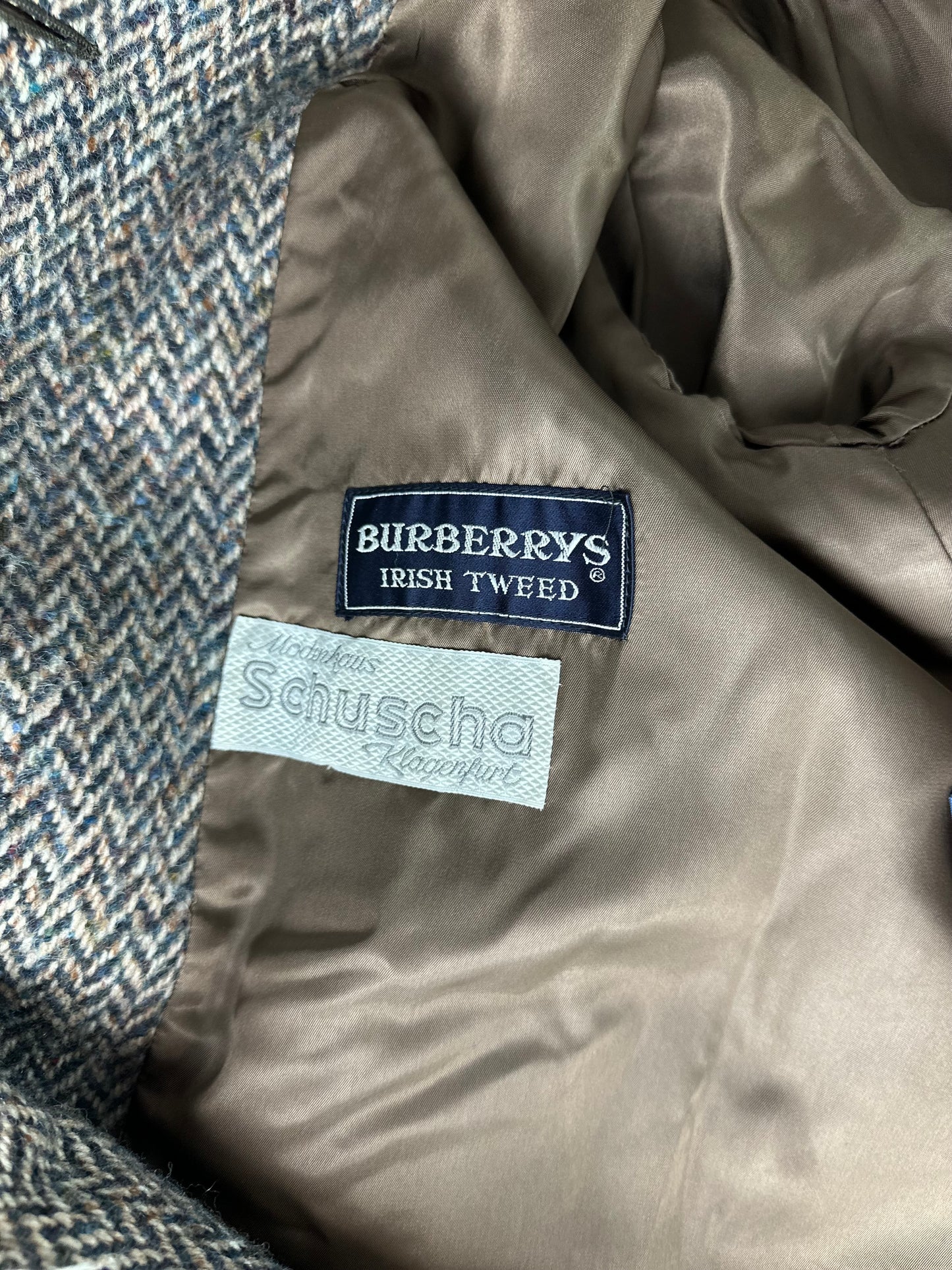 Vintage Burberry Wool Coat Size 12 M
