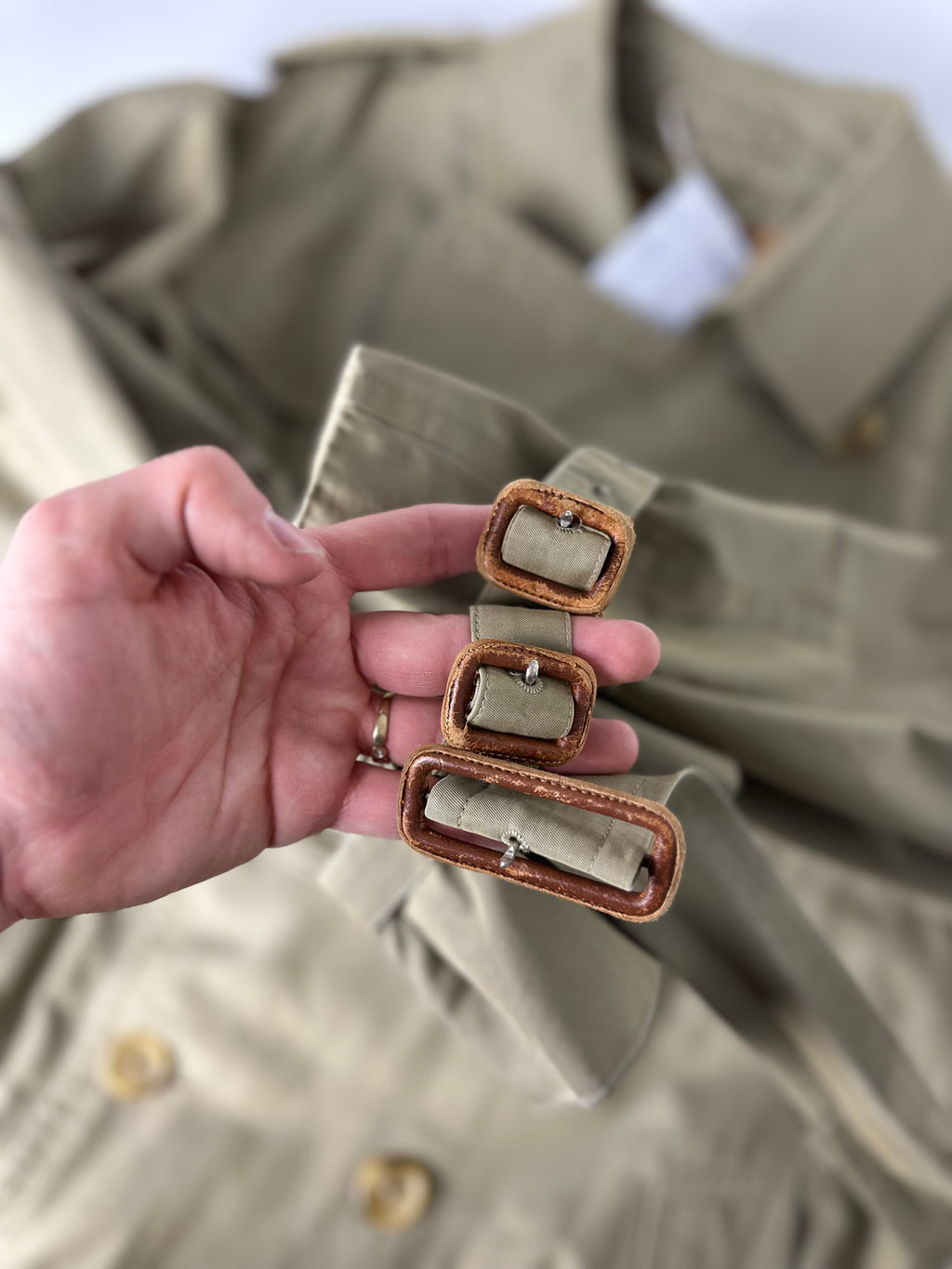 Burberrys Trenchcoat (54/XL) including Inlet