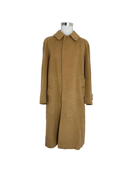 Vintage Burberry Camel Coat Size 48 M