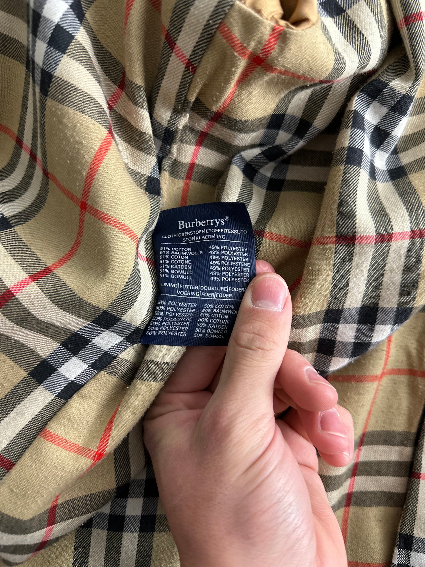 Burberrys Trenchcoat (10/S)