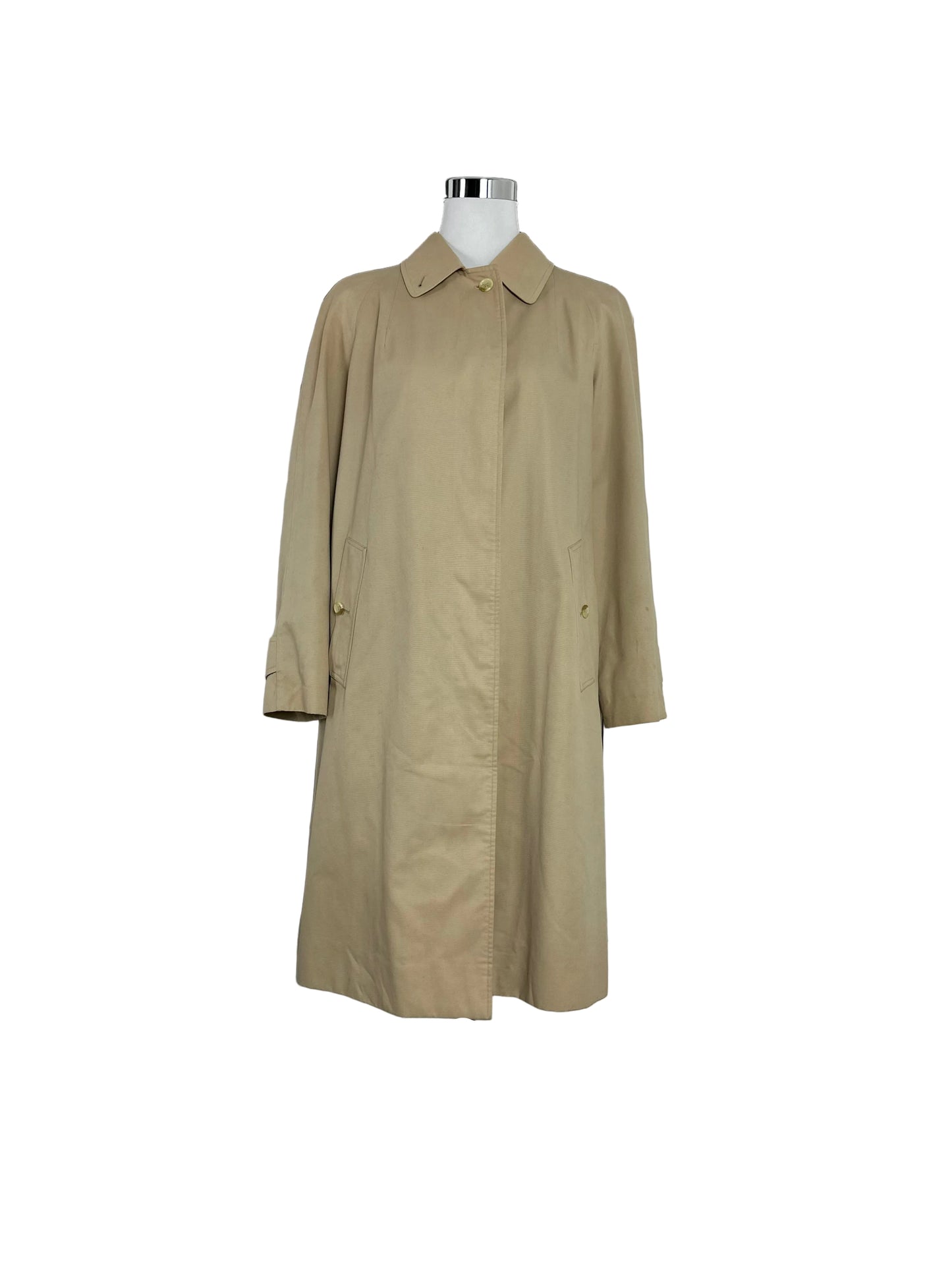 Vintage Burberry Car Coat Size 10 S