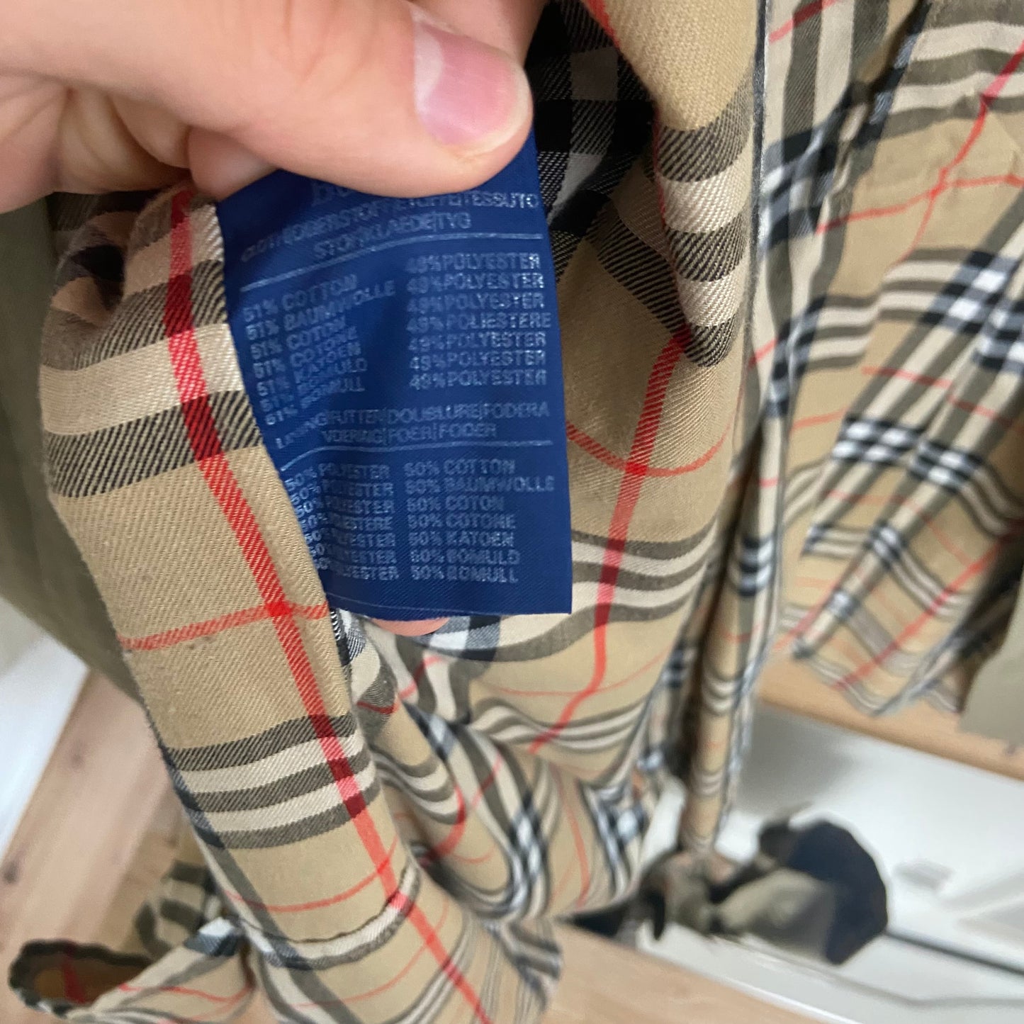 Burberry Trenchcoat Size 56/XL