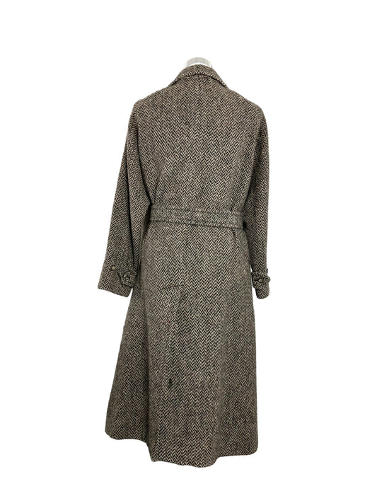 Vintage Burberry Wool Coat Size 12 M