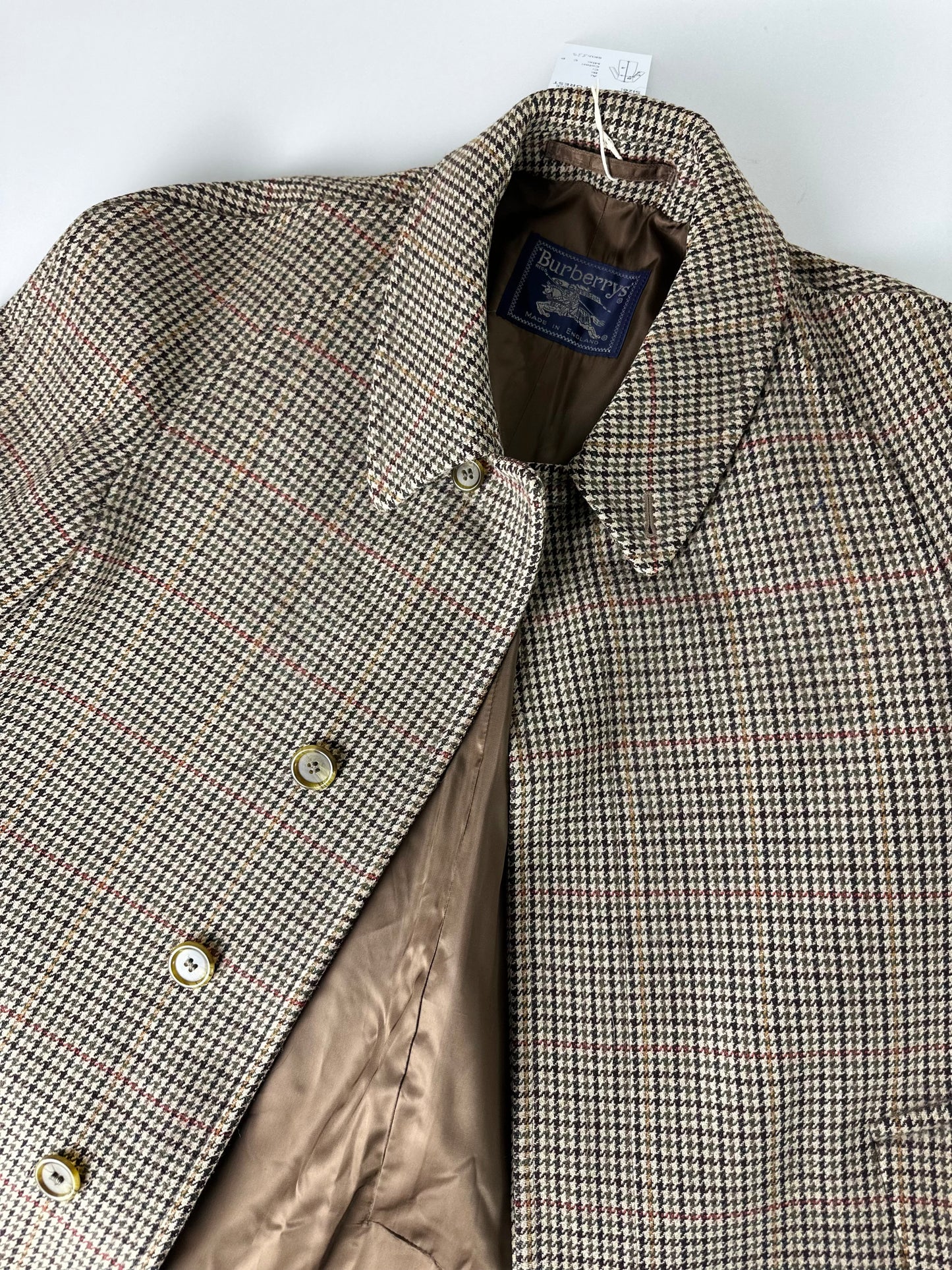 Vintage Burberry Wool Coat Size 46 S